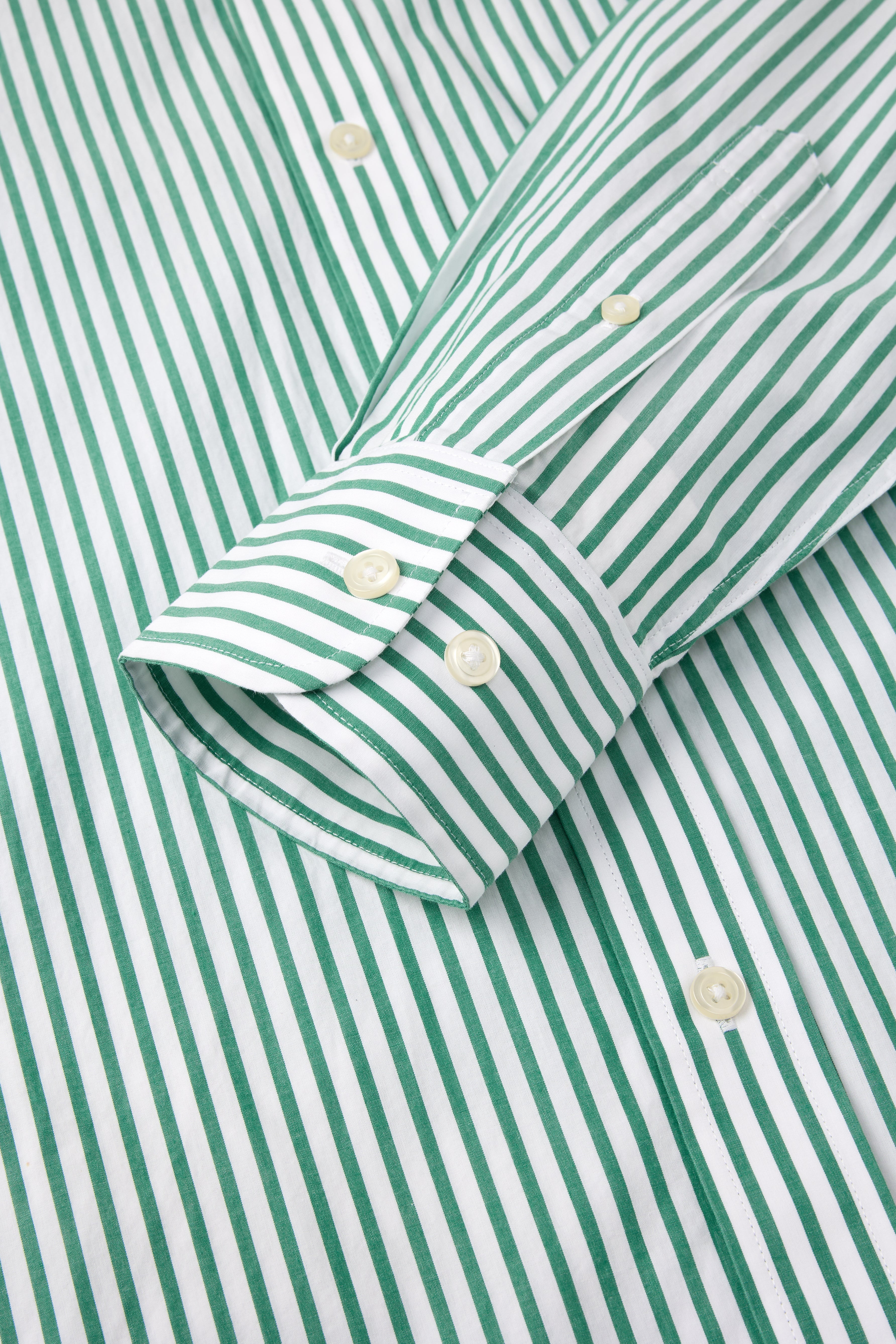 Everyday Green Bengal Stripe Shirt