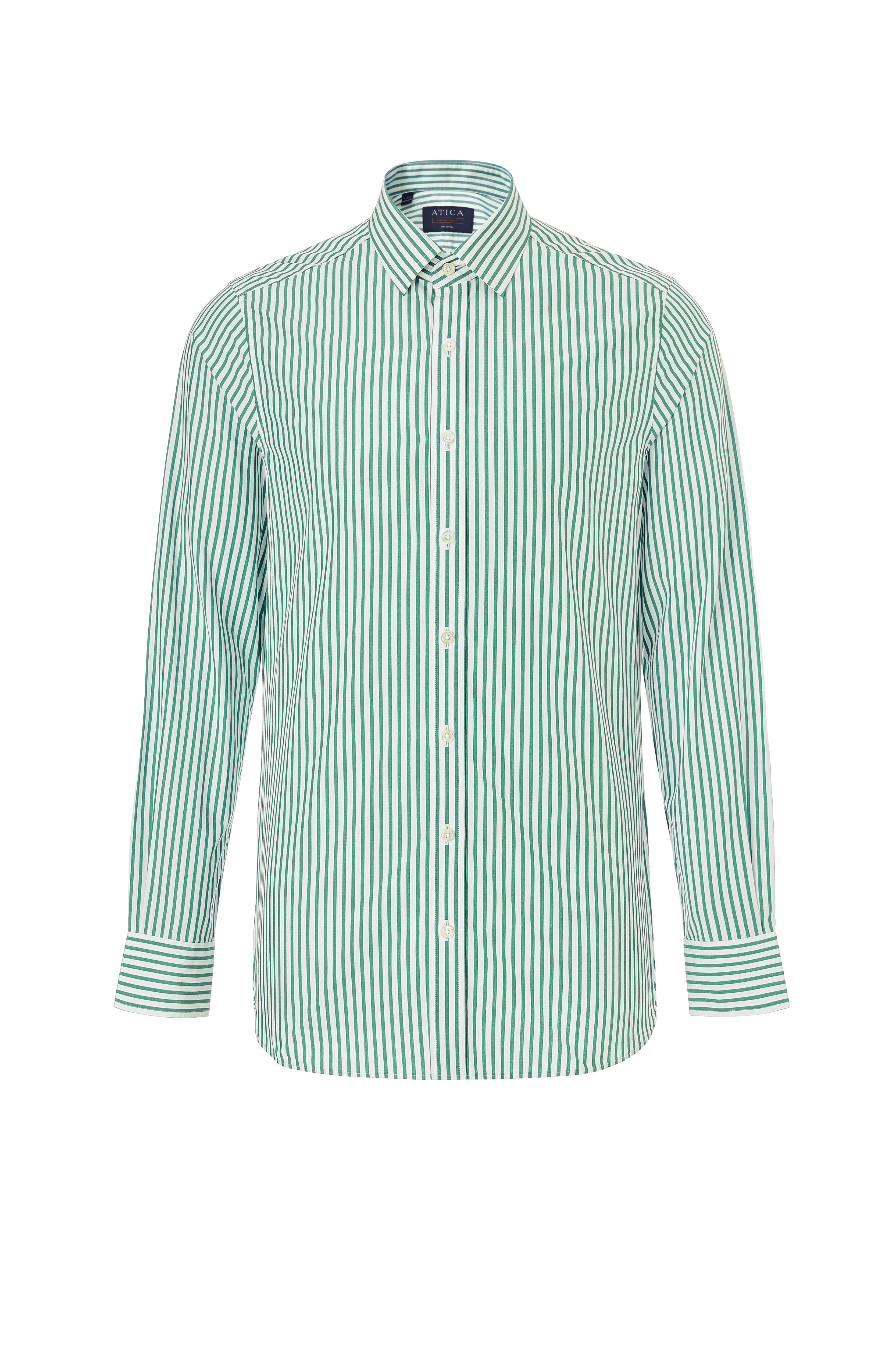 Everyday Green Bengal Stripe Shirt