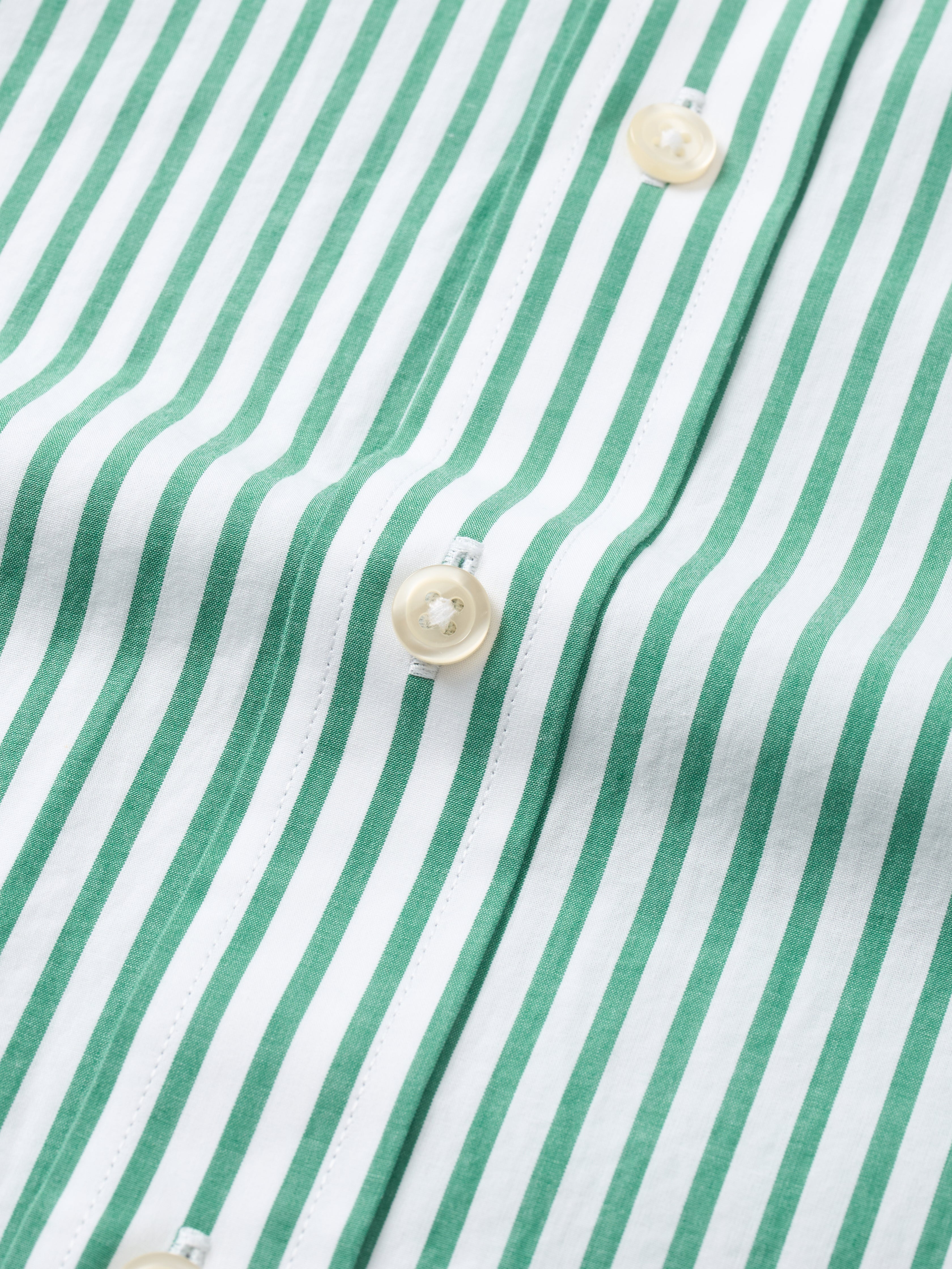 Everyday Green Bengal Stripe Shirt