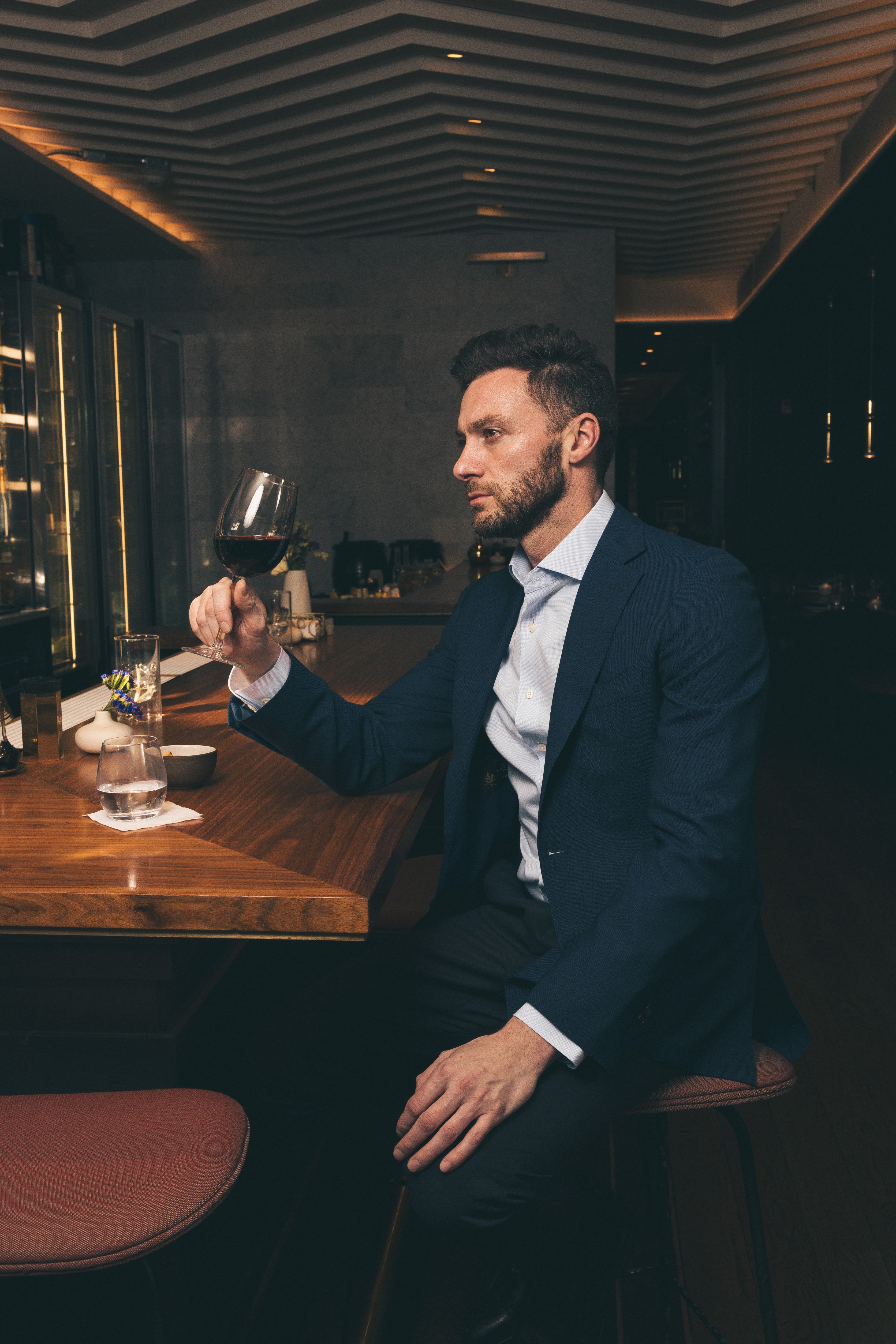 Cerruti Travel Blazer | Blue - Atica Man