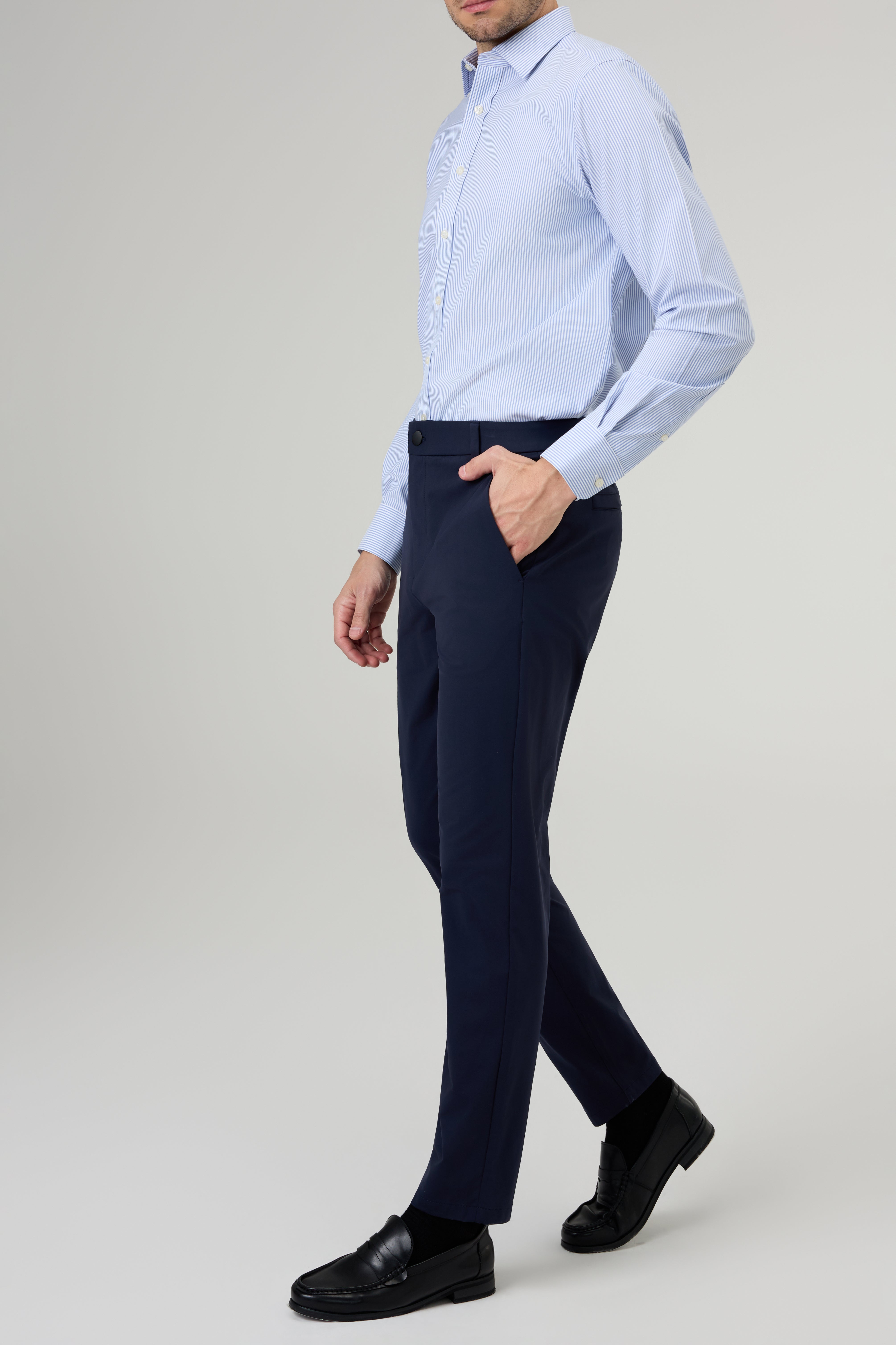 Luxury Performance Navy Pants