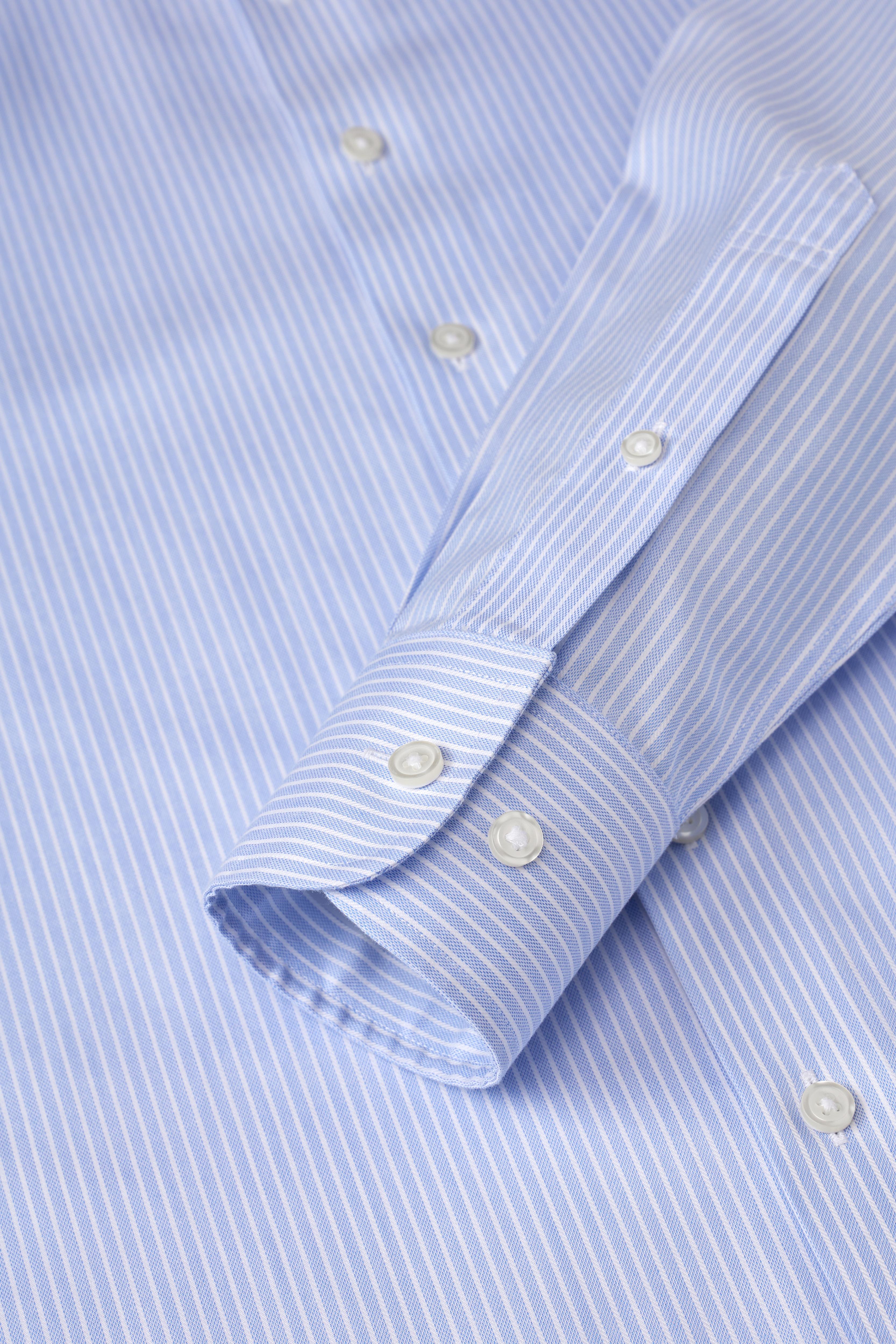 Riviera White Stripe Shirt - Atica Man