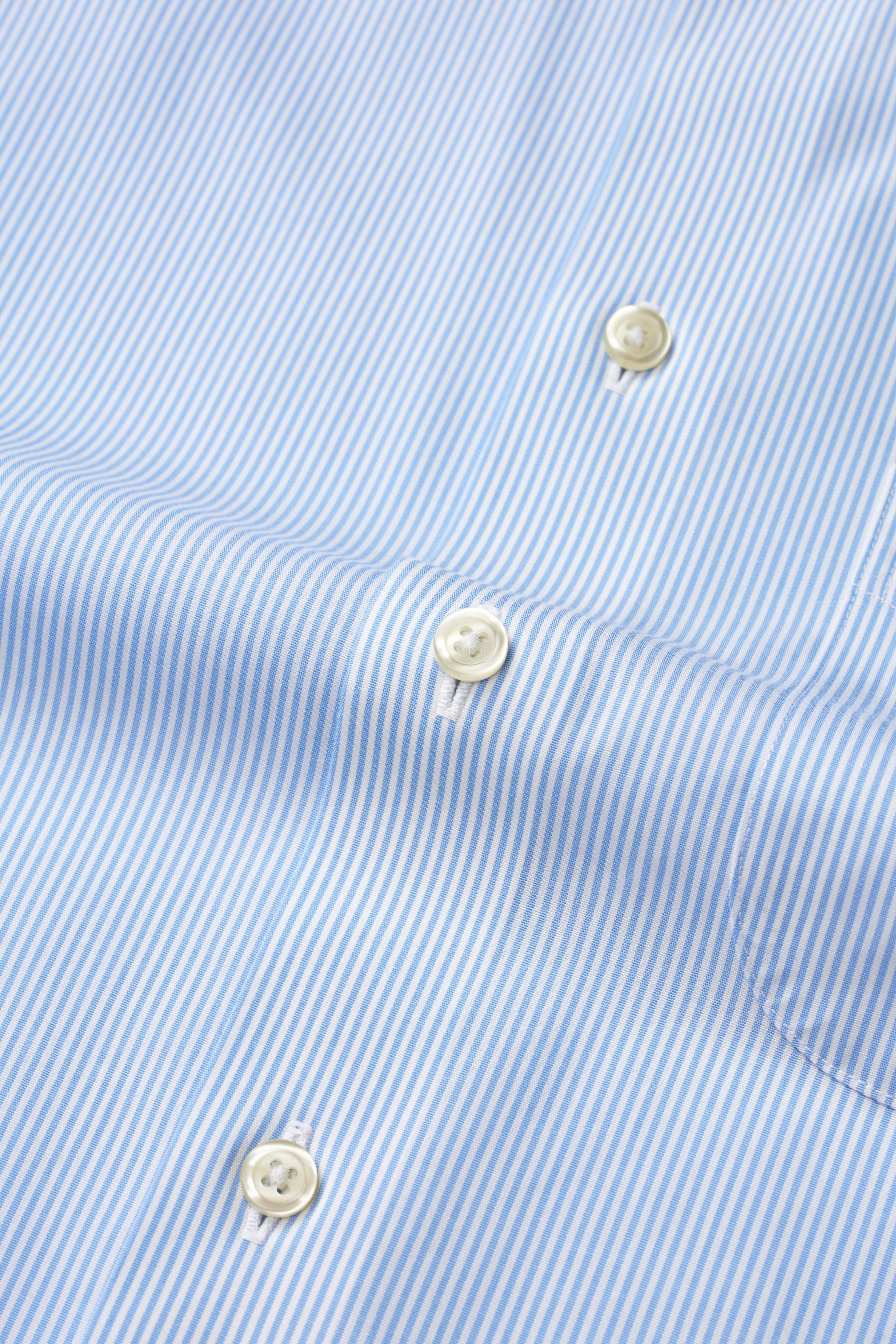 Oxfordshire Light Blue Stripes Shirt - Atica Man