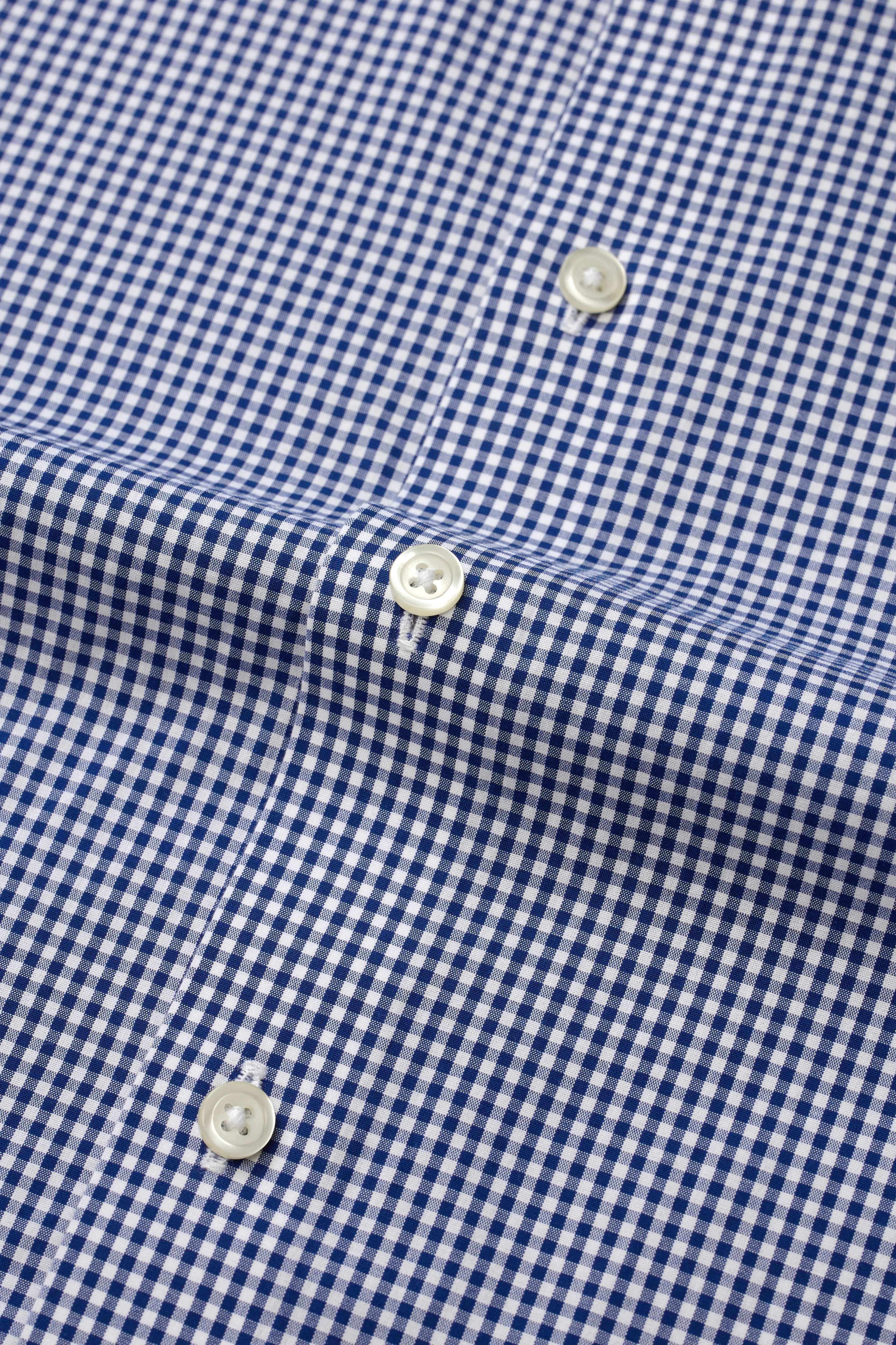 Riviera Navy Check Shirt - Atica Man