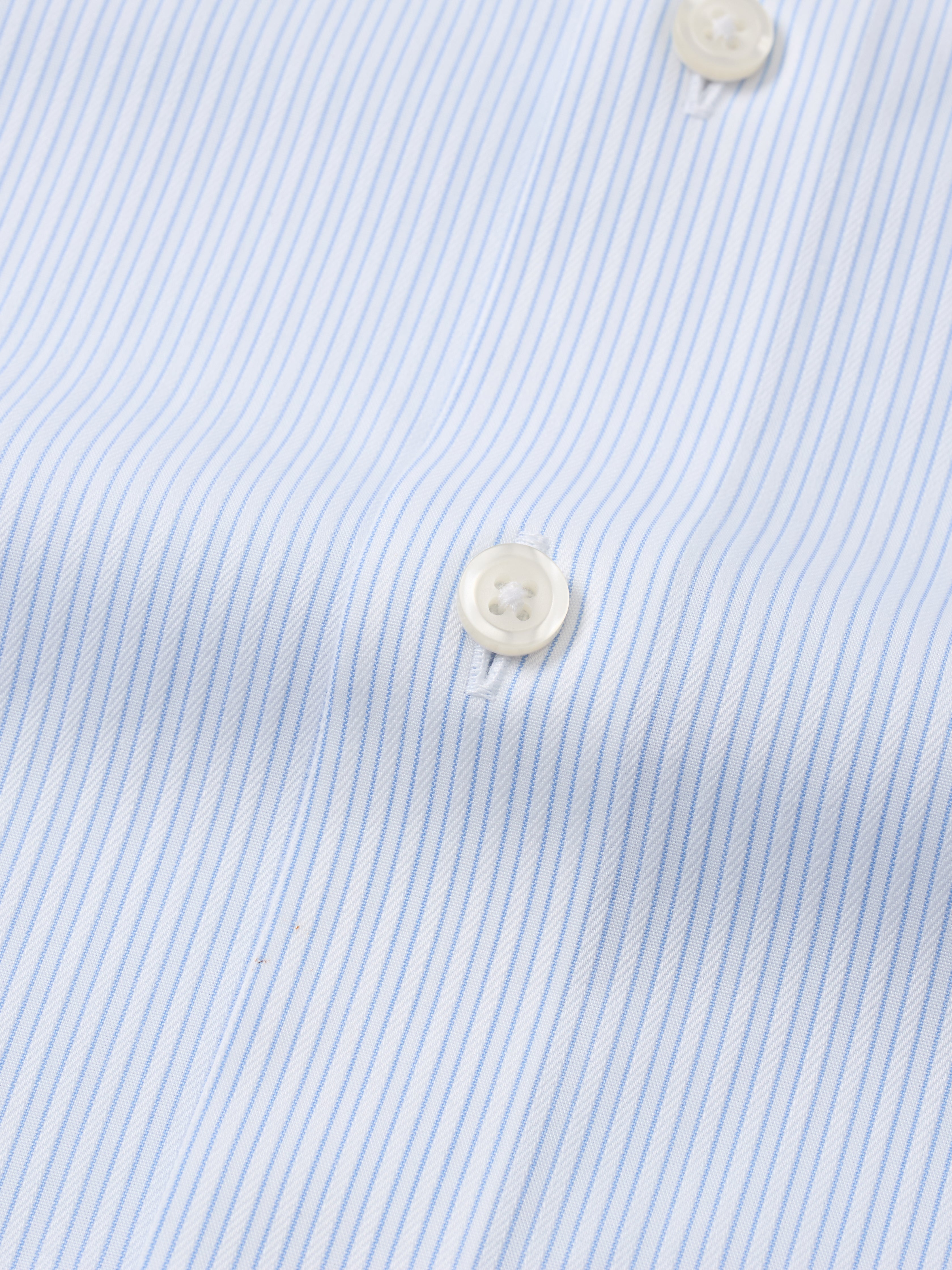 Greenwich Light Blue Textured Stripe Shirt