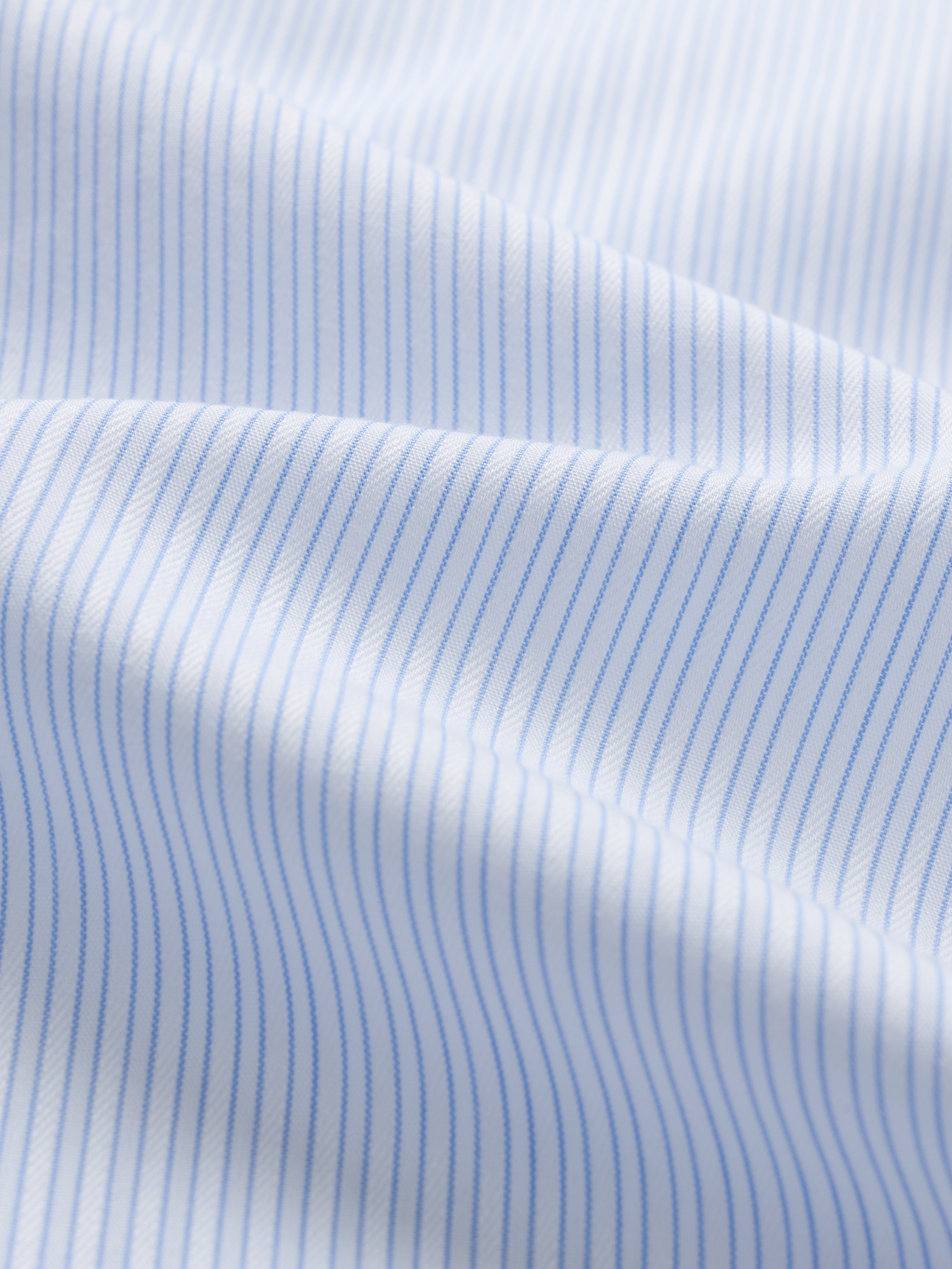 Greenwich Light Blue Textured Stripe Shirt