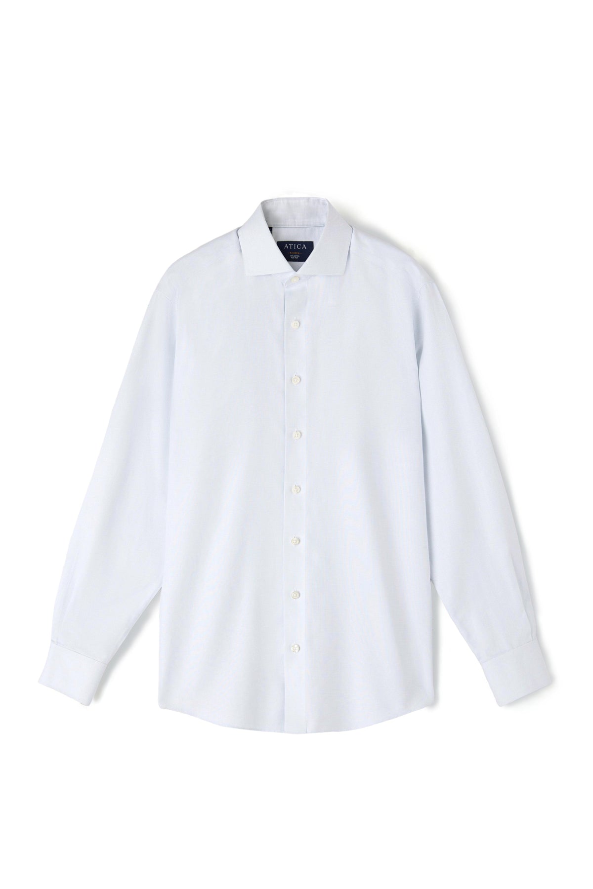 Riviera Light Grey Tonal Shirt - Atica Man