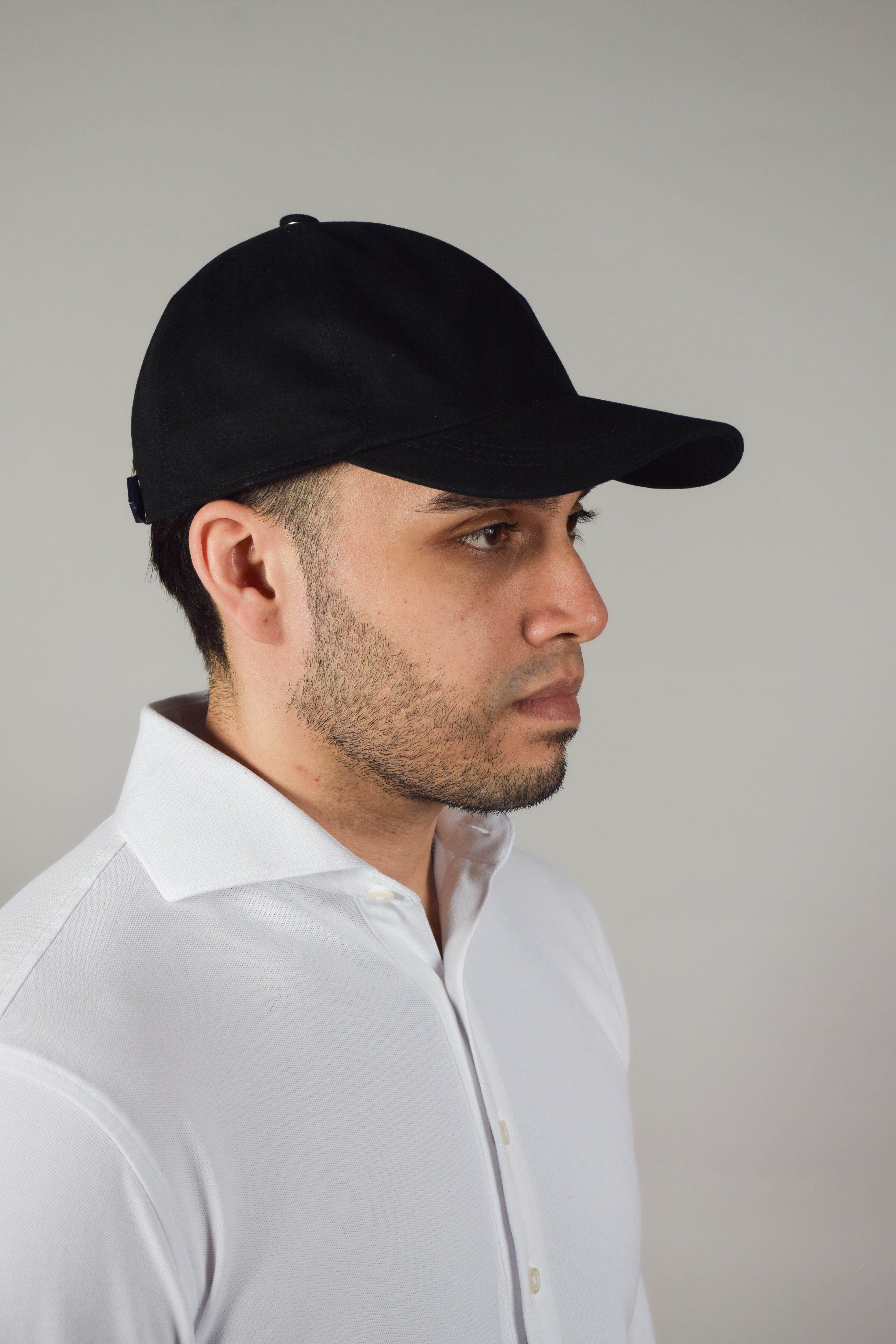 Drill Baseball Cap - Black - Atica Man