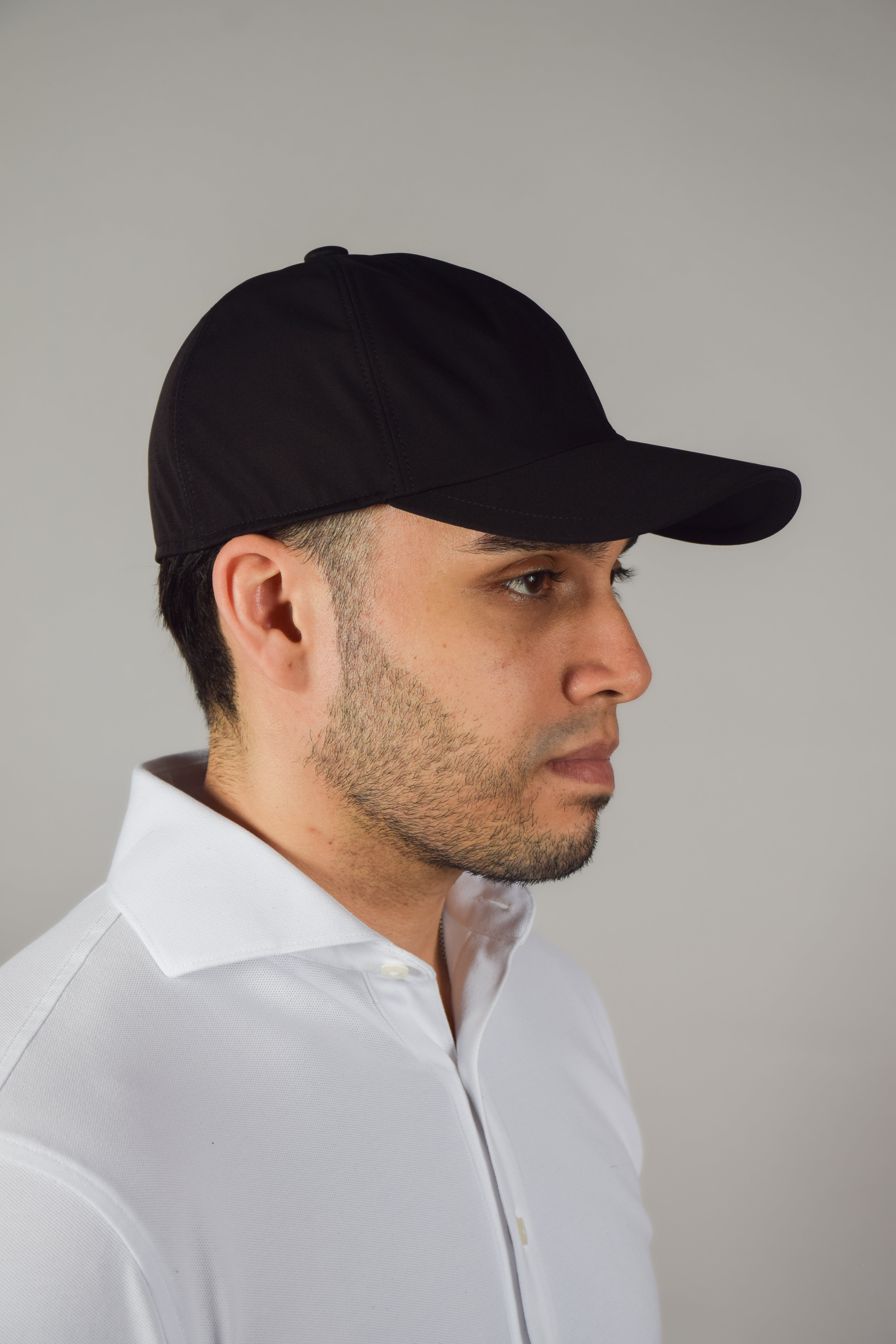 Rainproof Baseball Cap - Black - Atica Man