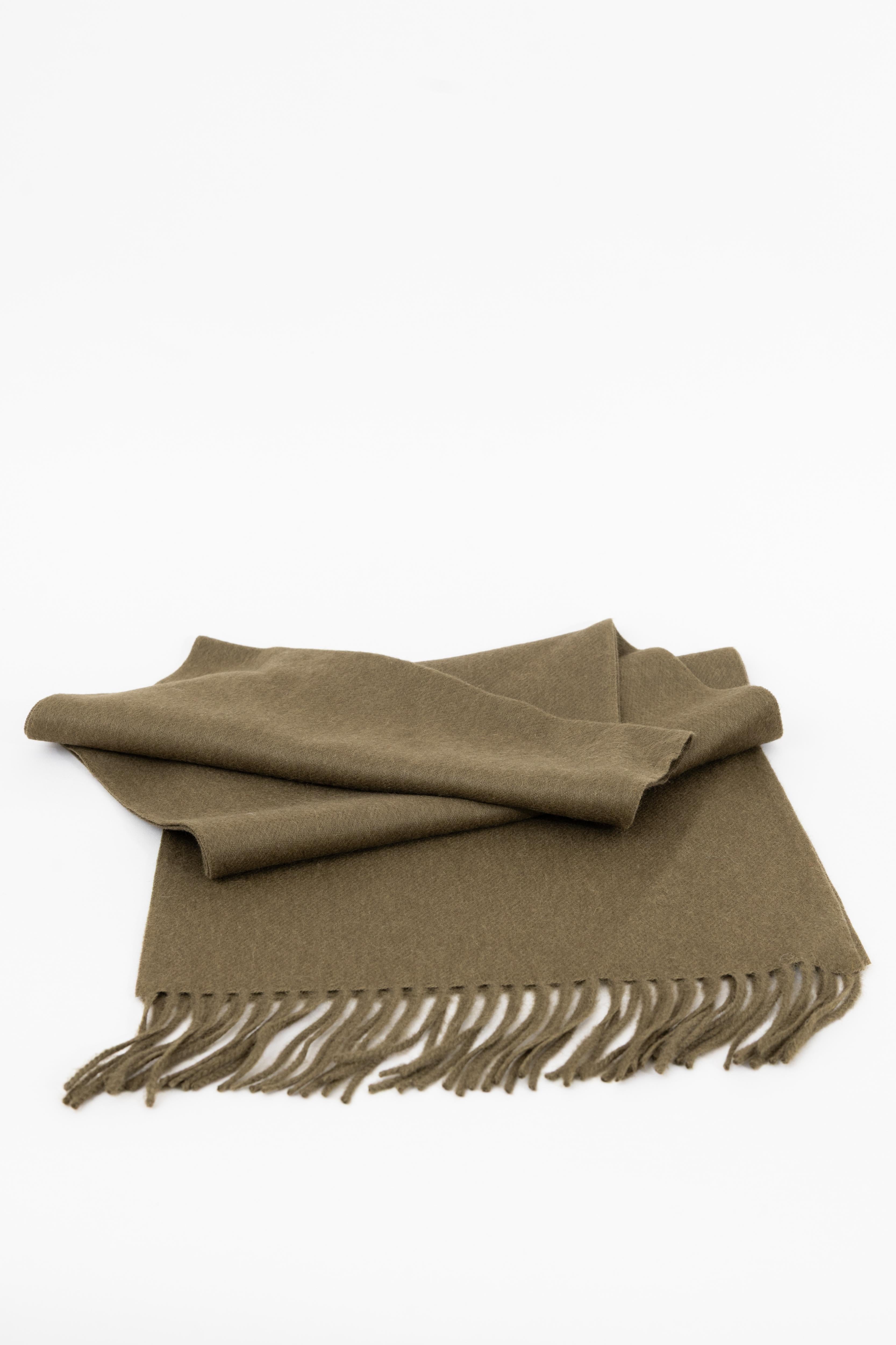 Solid Baby Alpaca Scarf - Atica Man