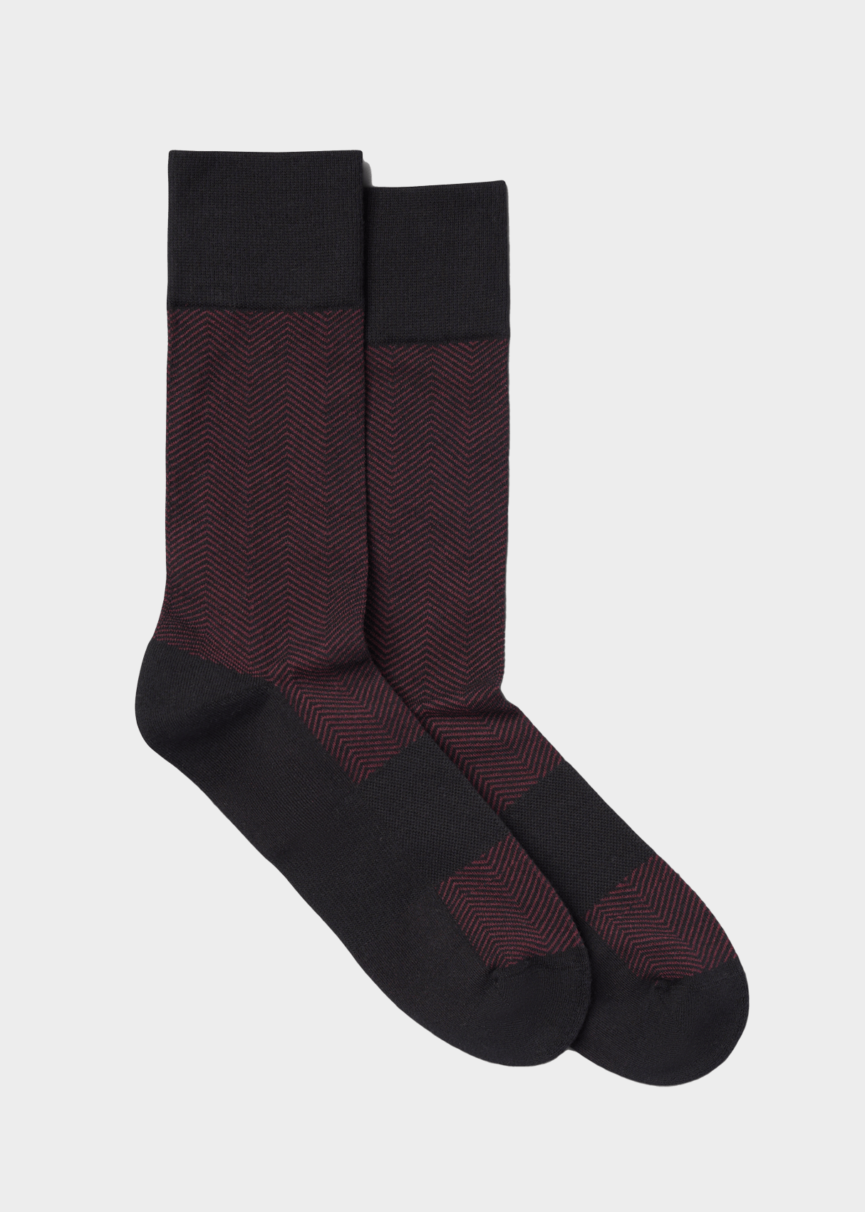 Everyday Comfort Socks | Herringbone Pattern.