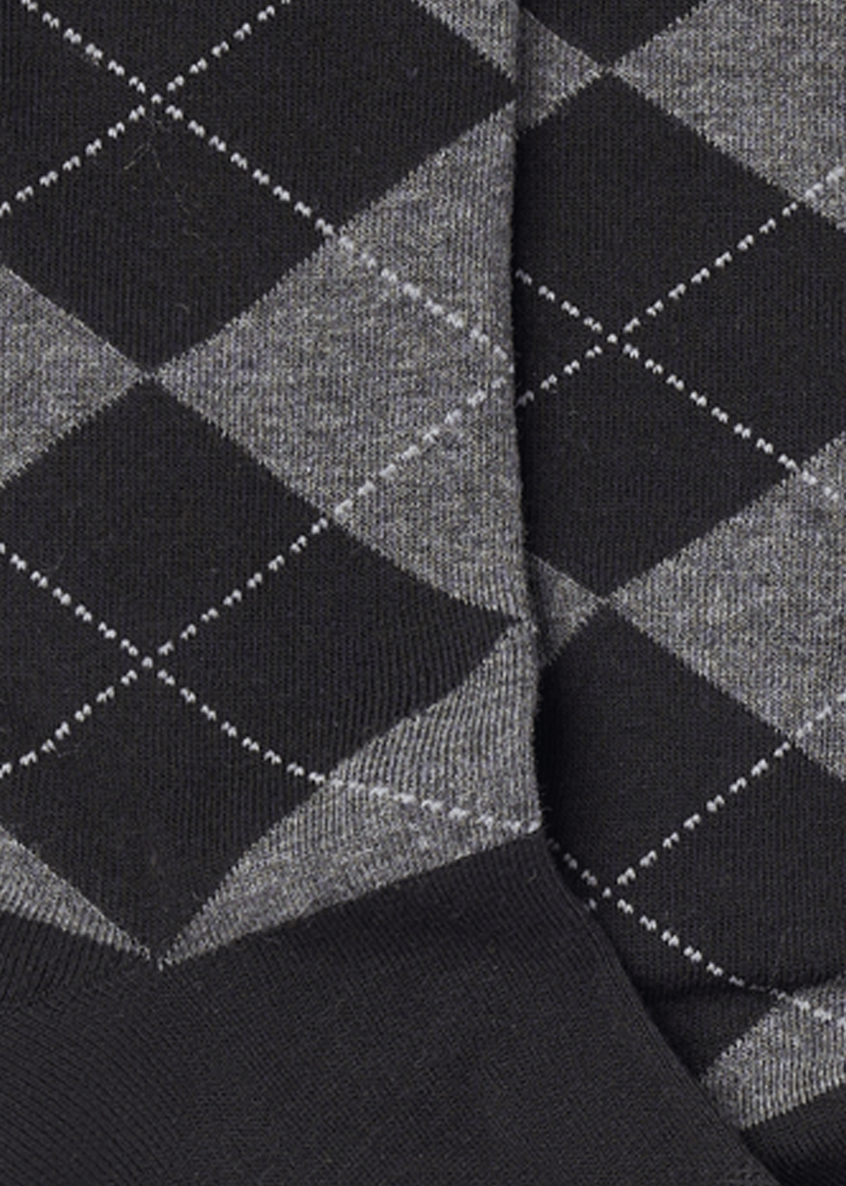 Everyday Comfort Socks | Argyle Pattern.
