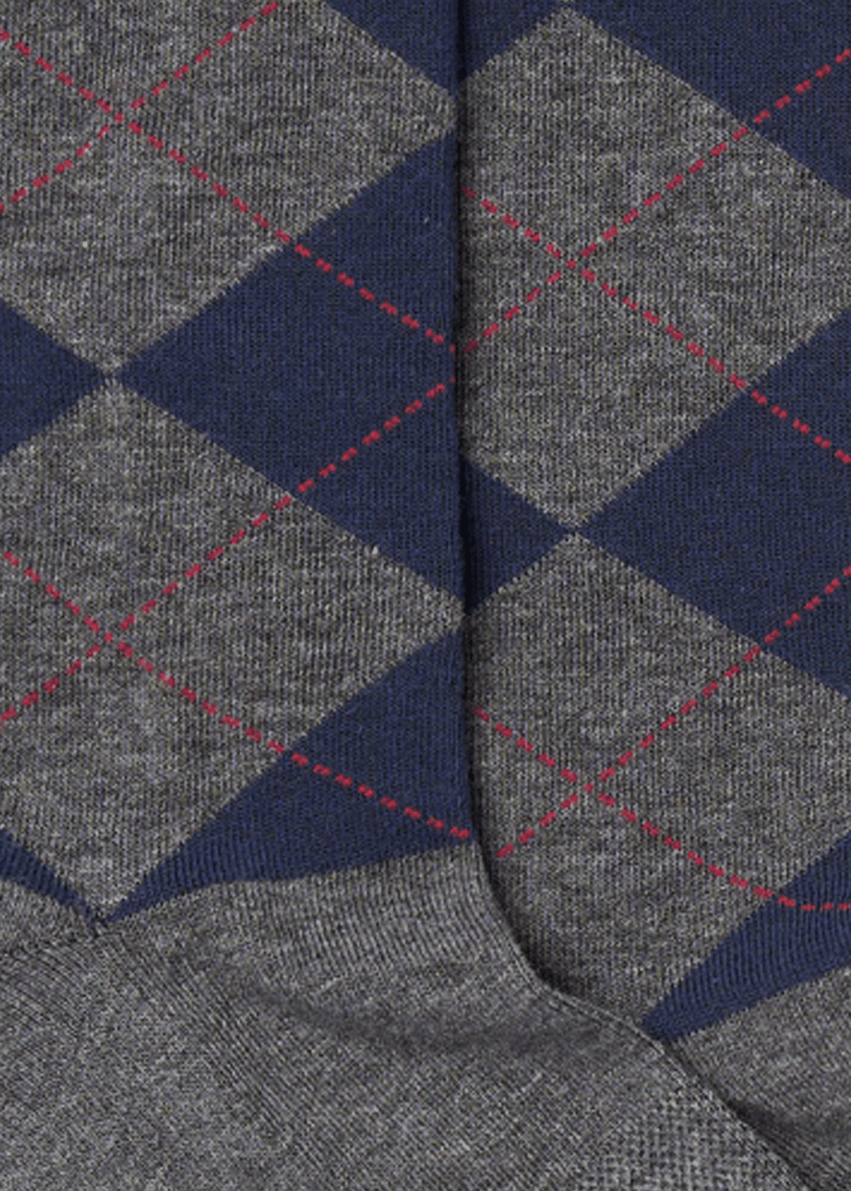 Everyday Comfort Socks | Argyle Pattern.