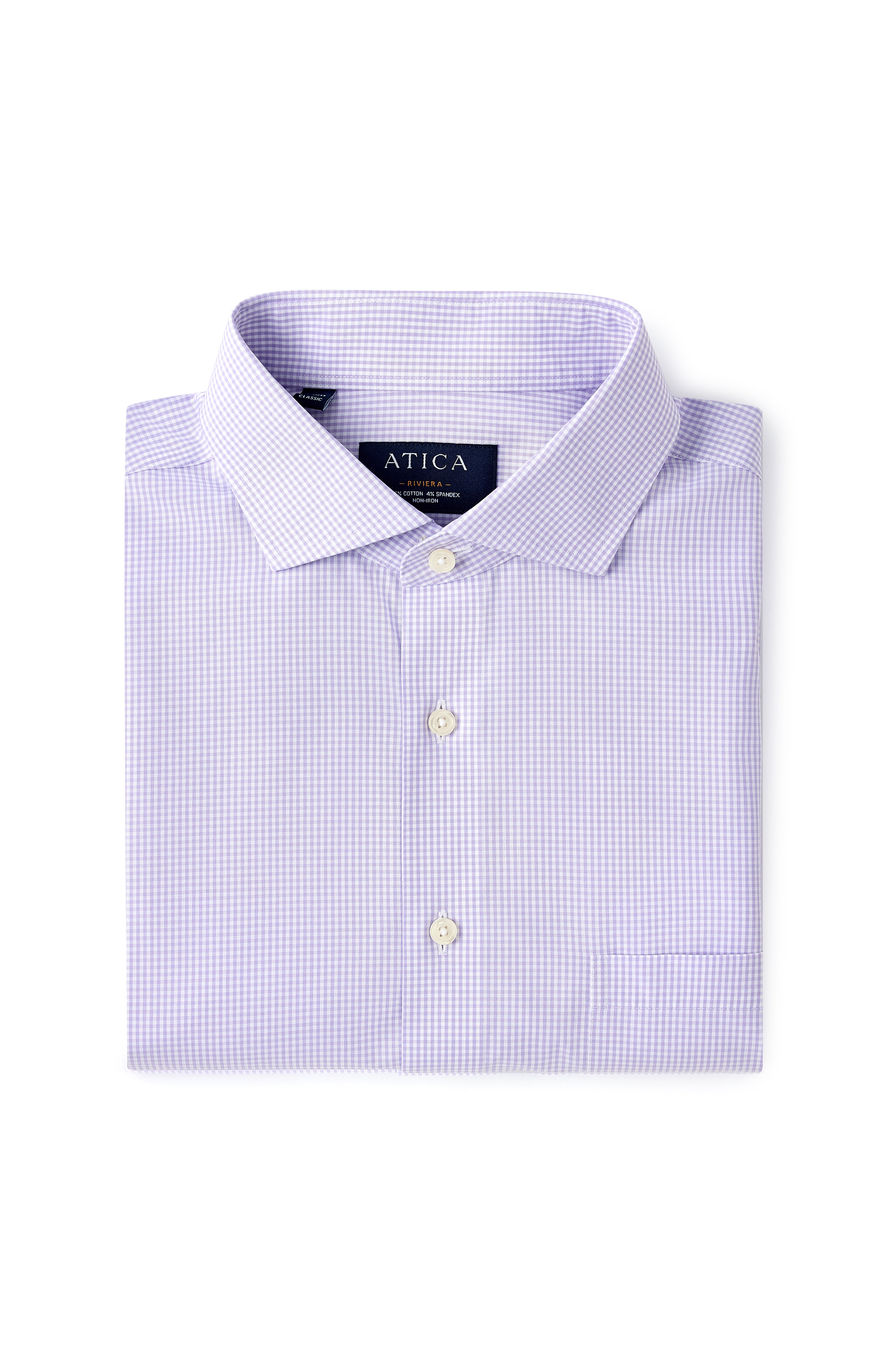 Riviera Lavender Gingham Shirt