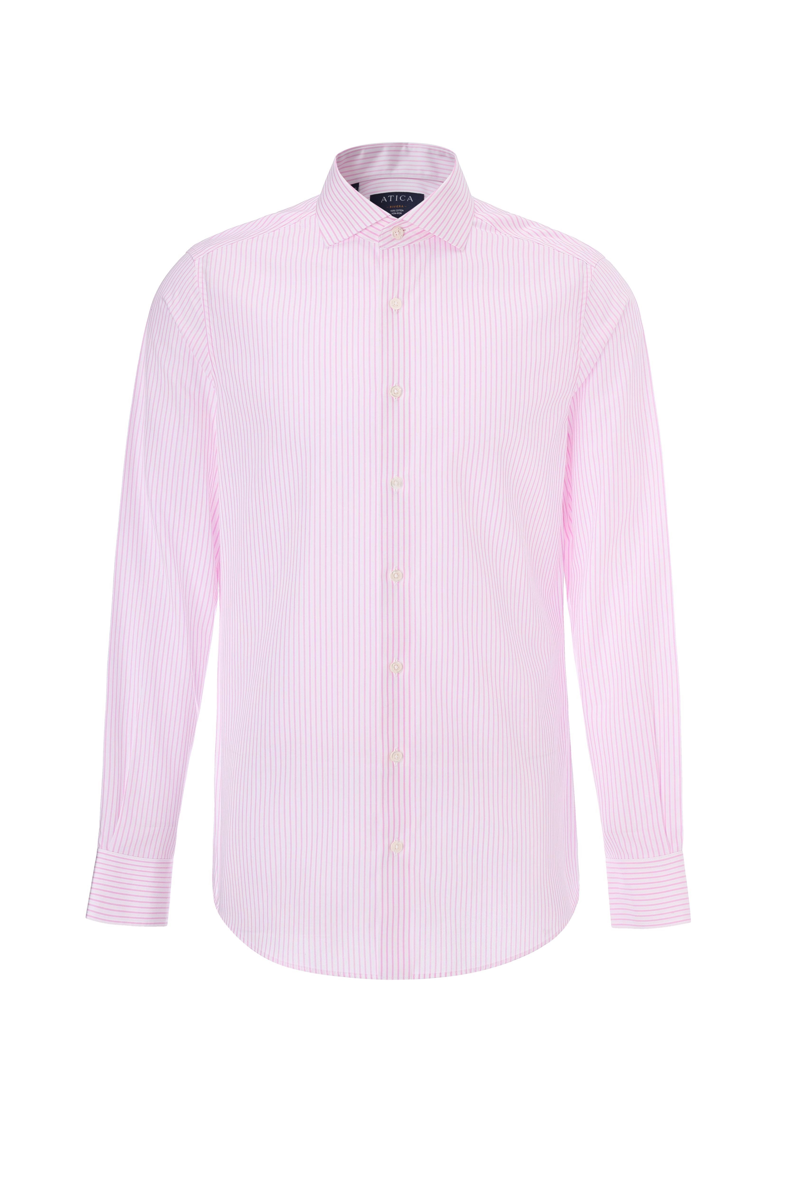Riviera Pink Bengal Stripe Shirt