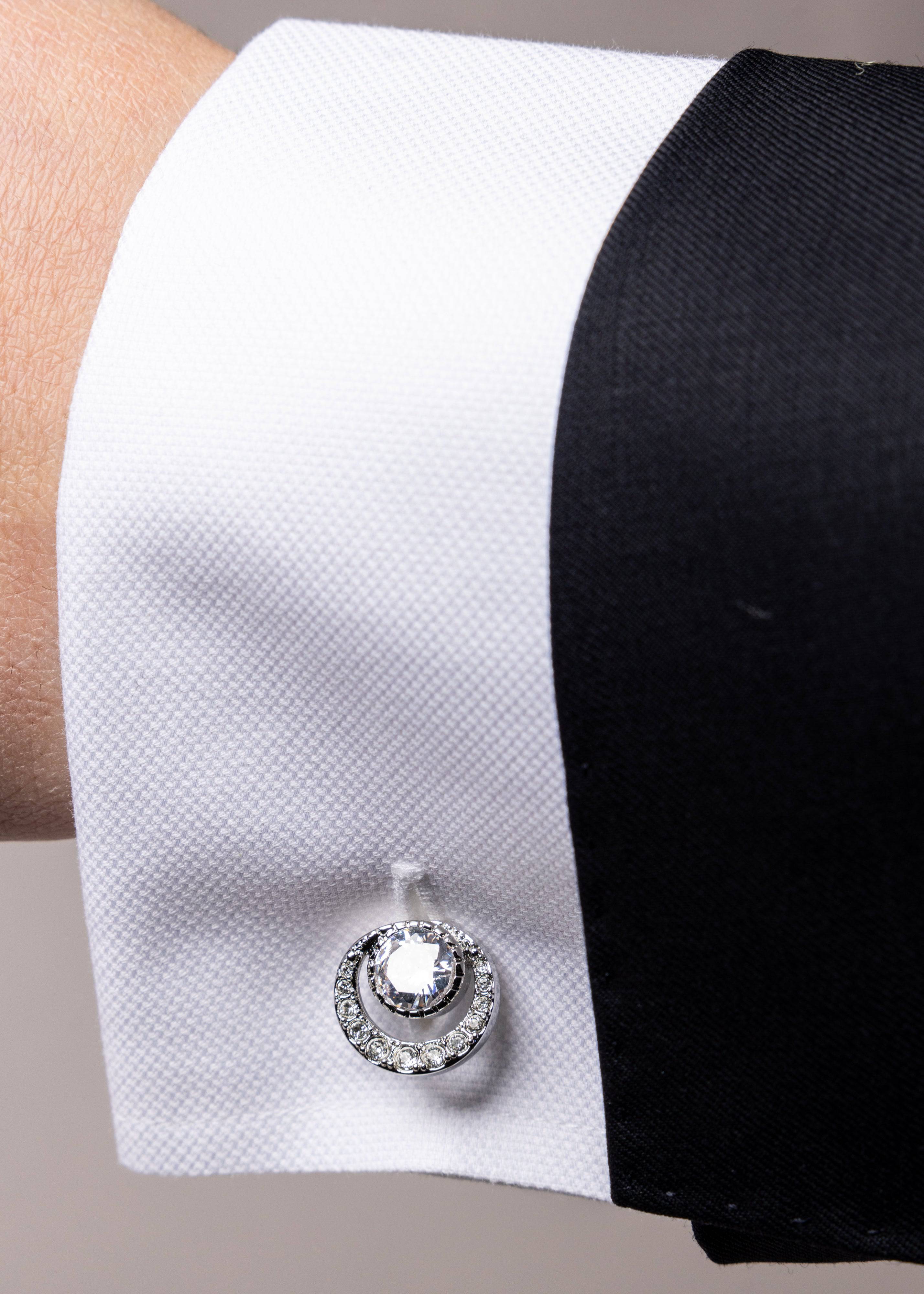 Celestial Halo Cufflinks - Atica Man