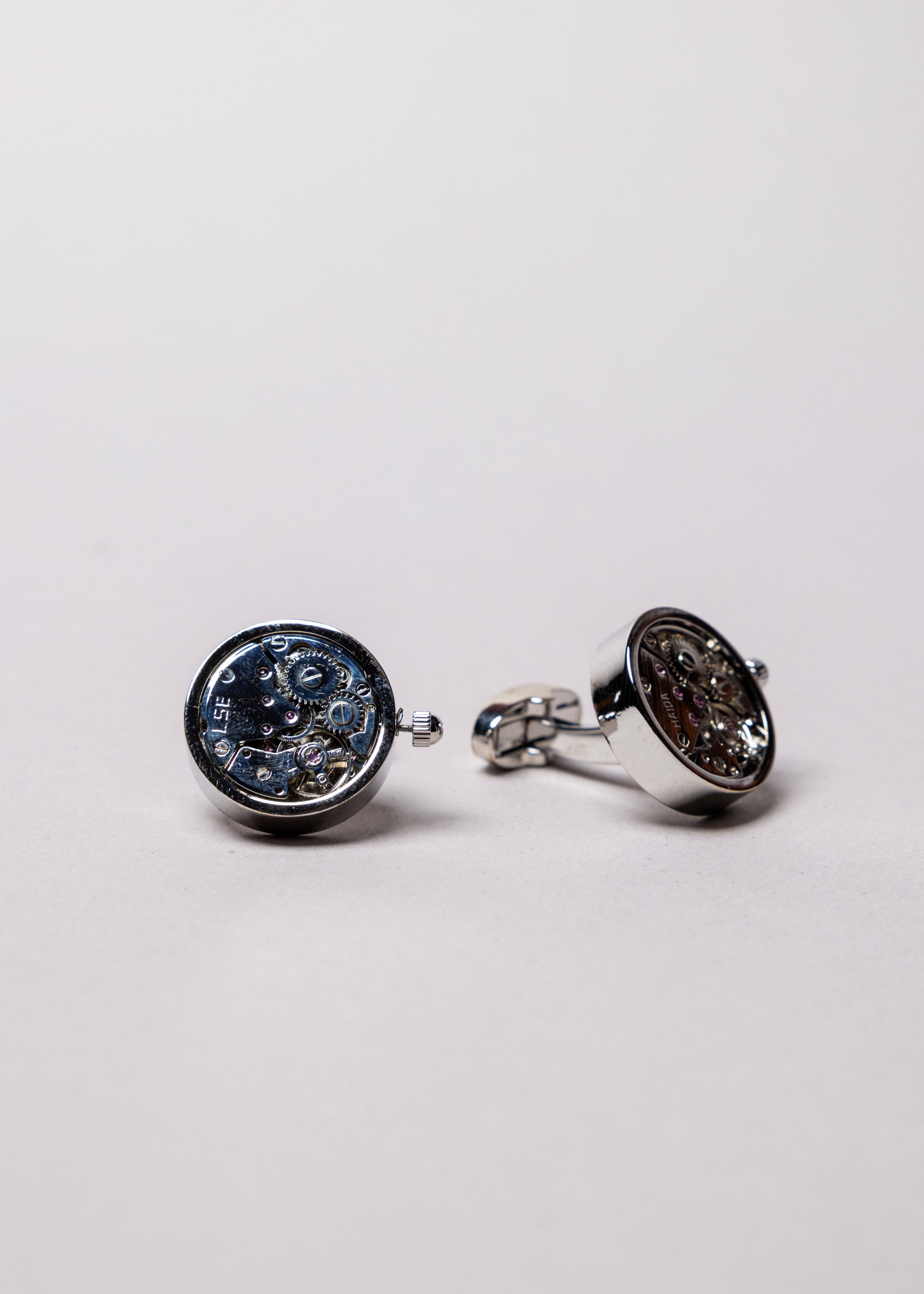 Mechanical Watch Cufflinks - Atica Man