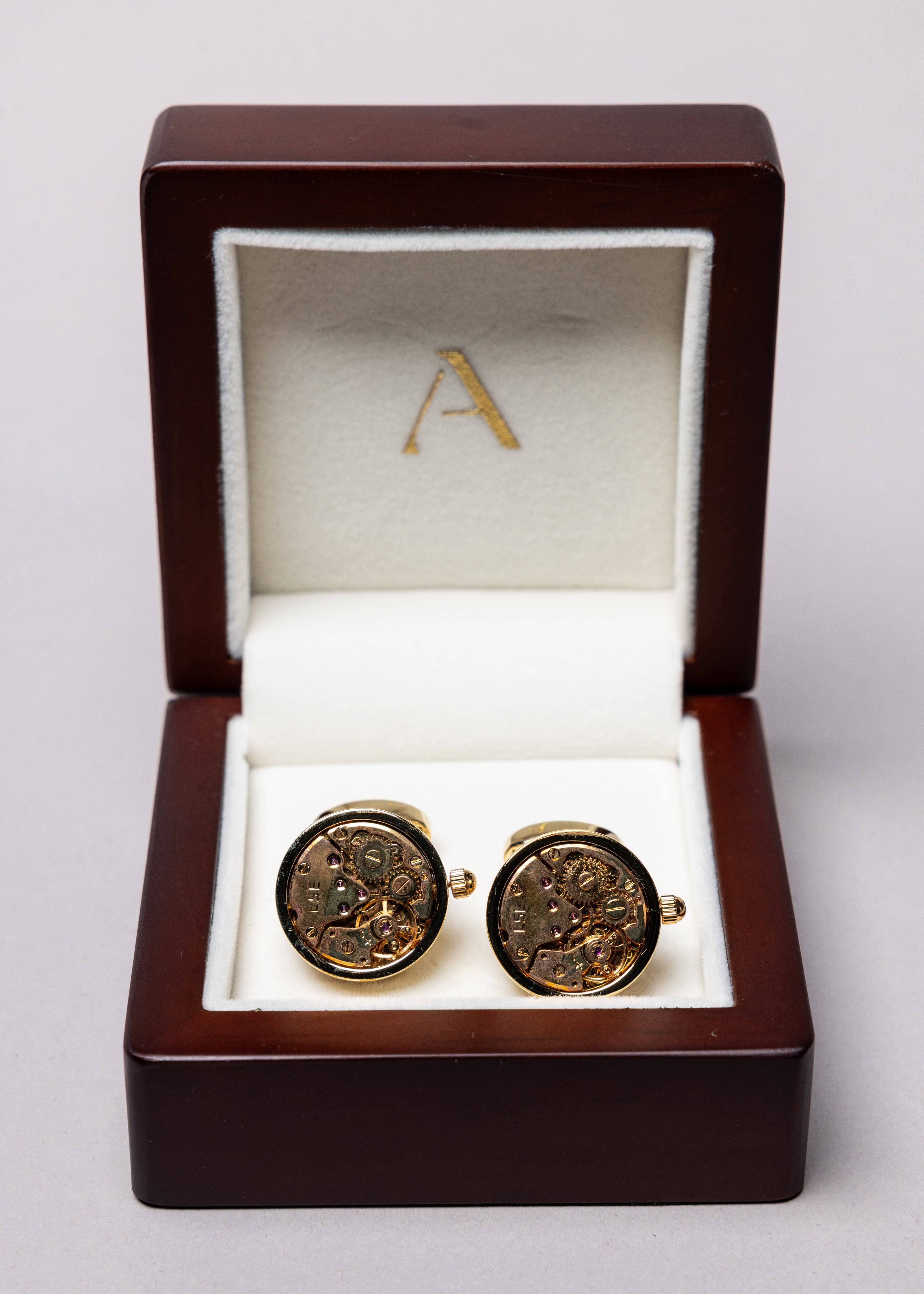 Mechanical Watch Cufflinks - Atica Man