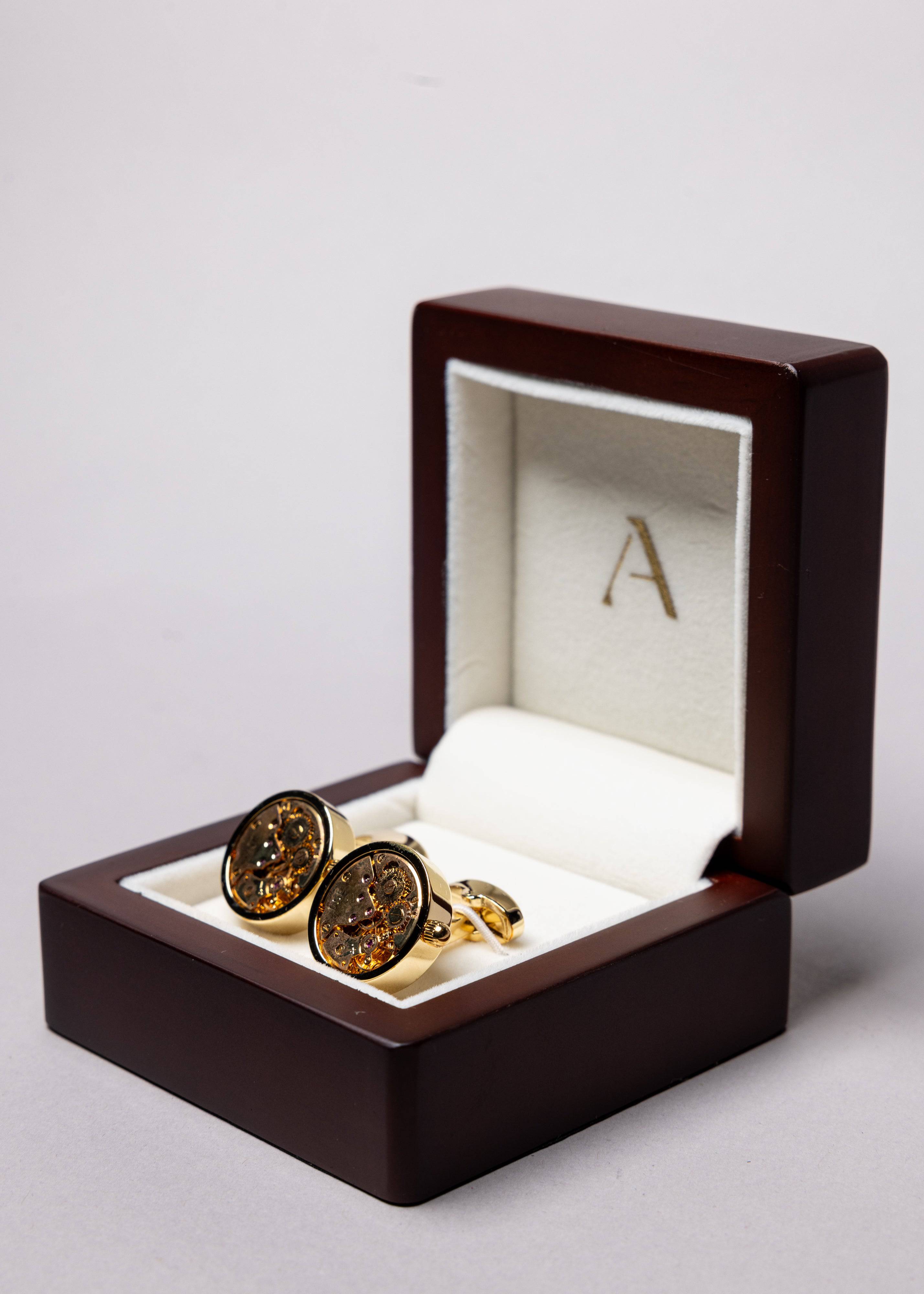 Mechanical Watch Cufflinks - Atica Man