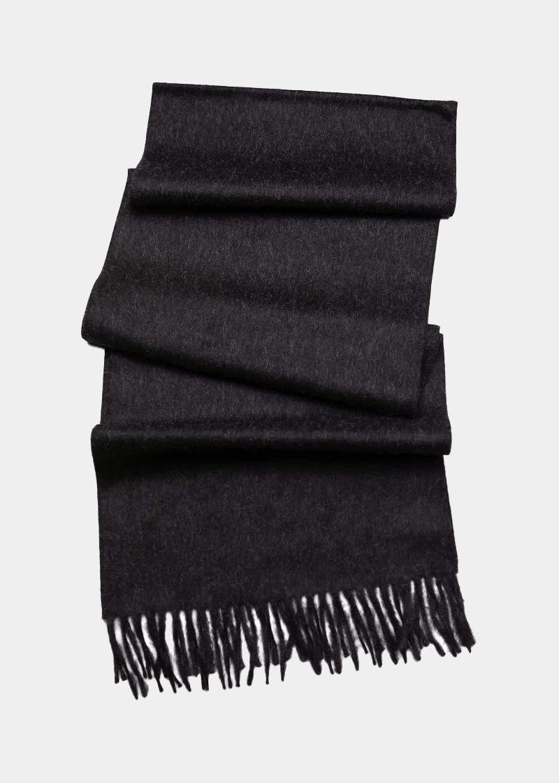 Solid Baby Alpaca Scarf - Atica Man