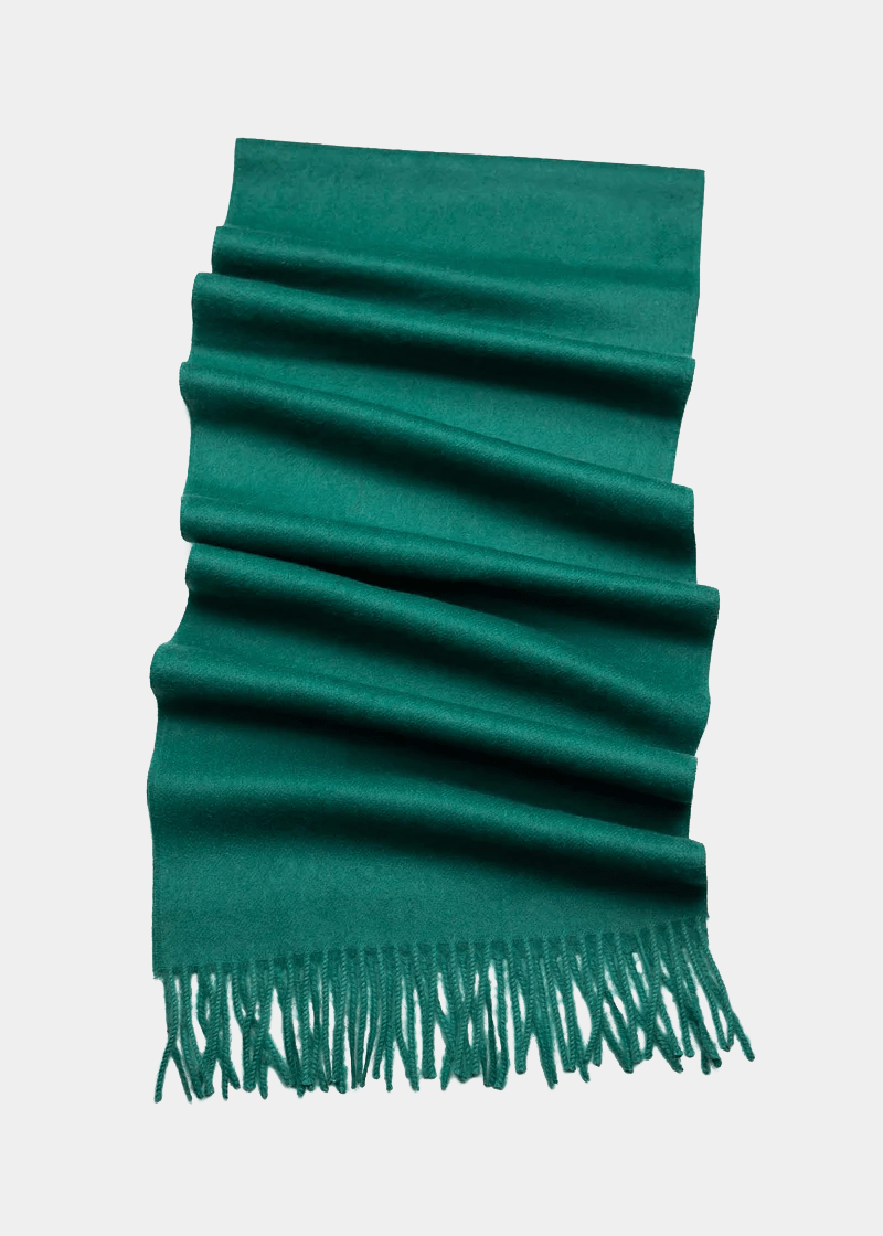 Solid Baby Alpaca Scarf - Atica Man