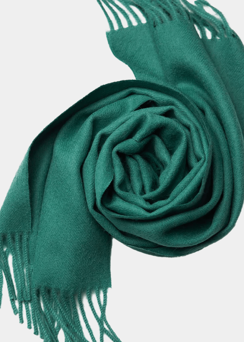 Solid Baby Alpaca Scarf - Atica Man