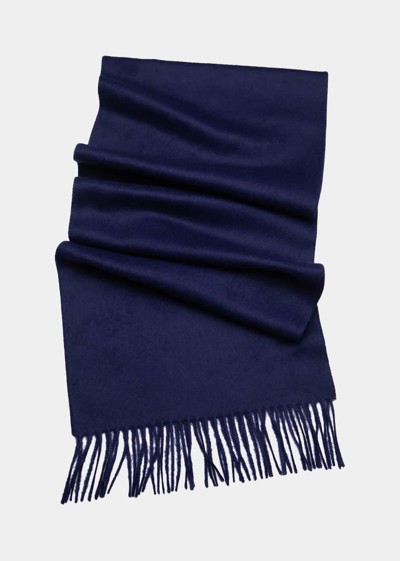 Solid Baby Alpaca Scarf - Atica Man