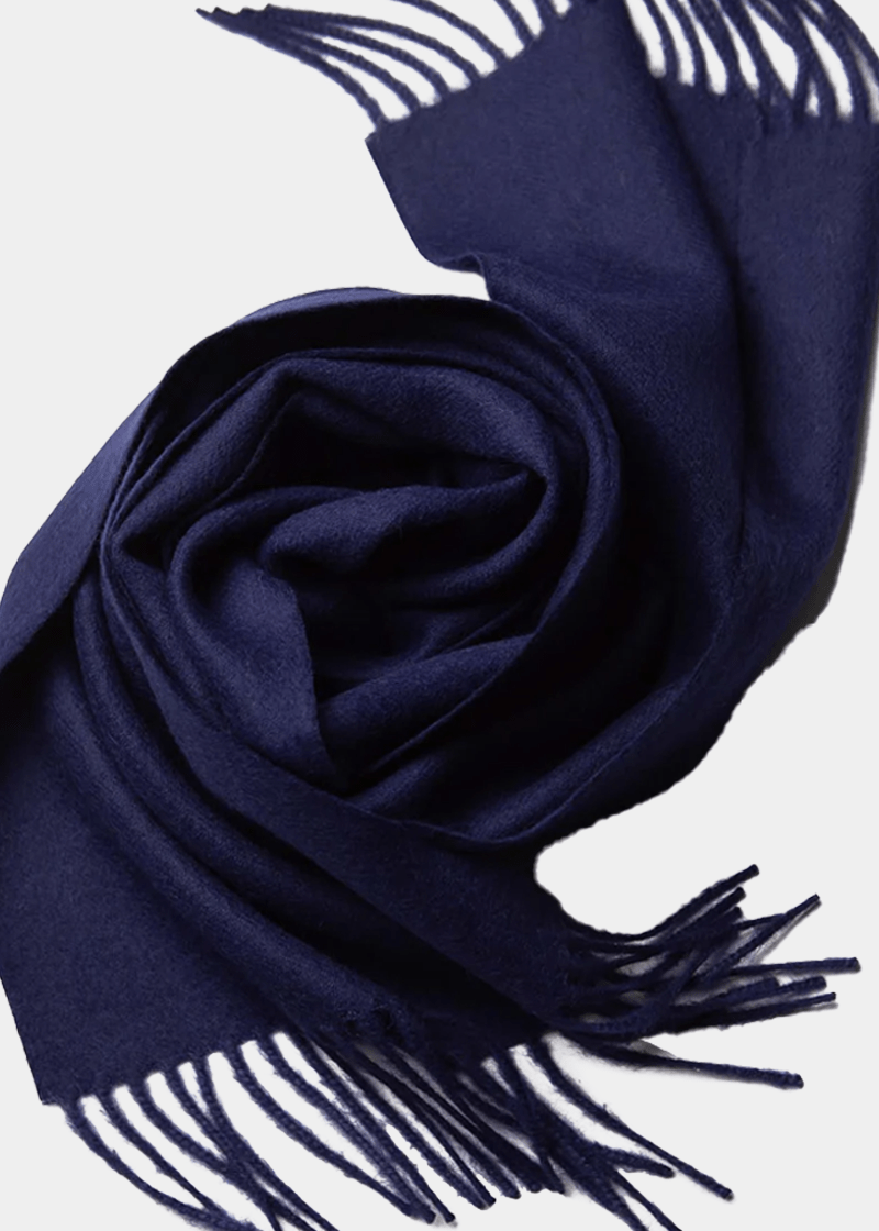 Solid Baby Alpaca Scarf - Atica Man