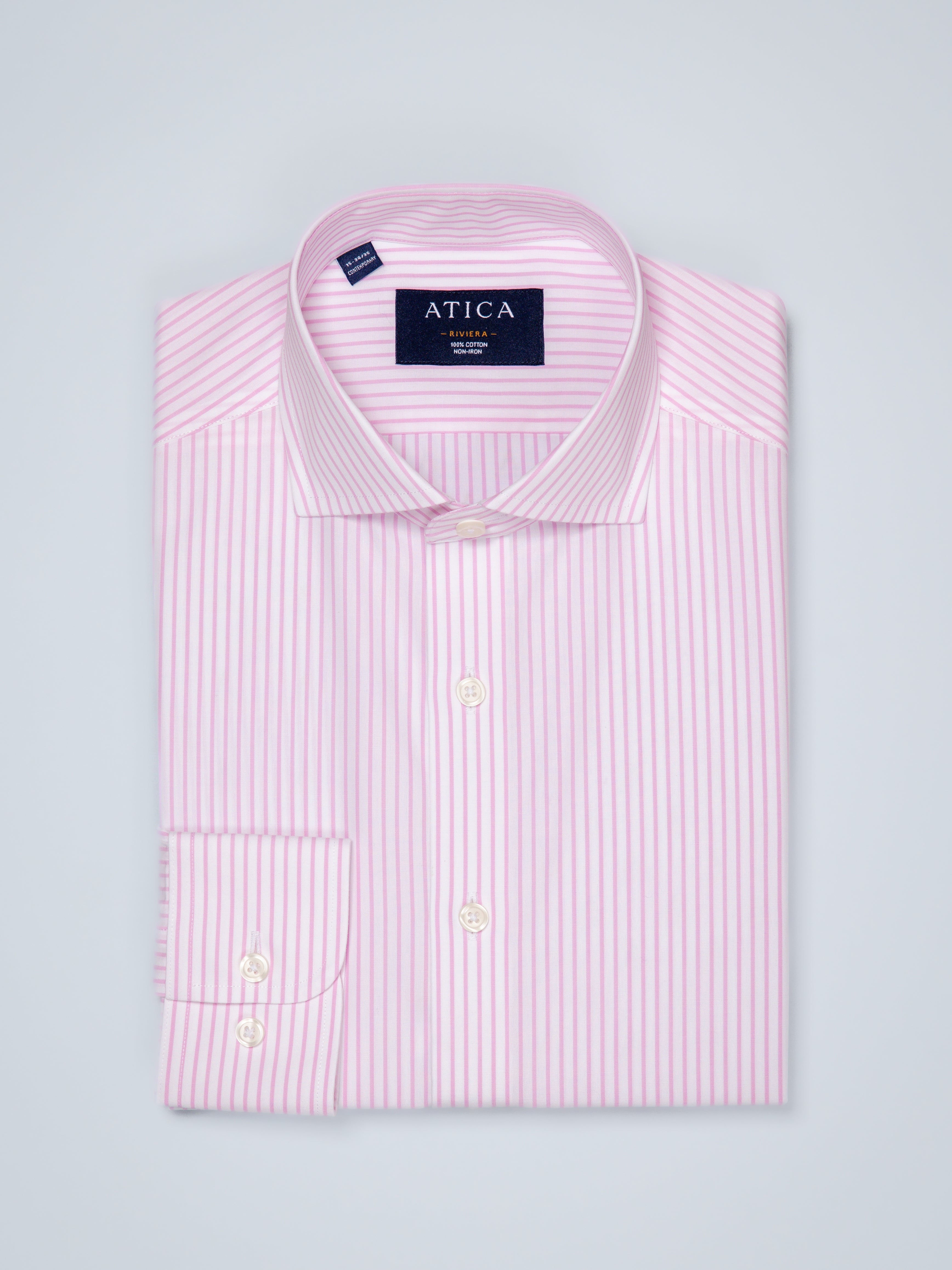 Riviera Pink Bengal Stripe Shirt - Atica Man