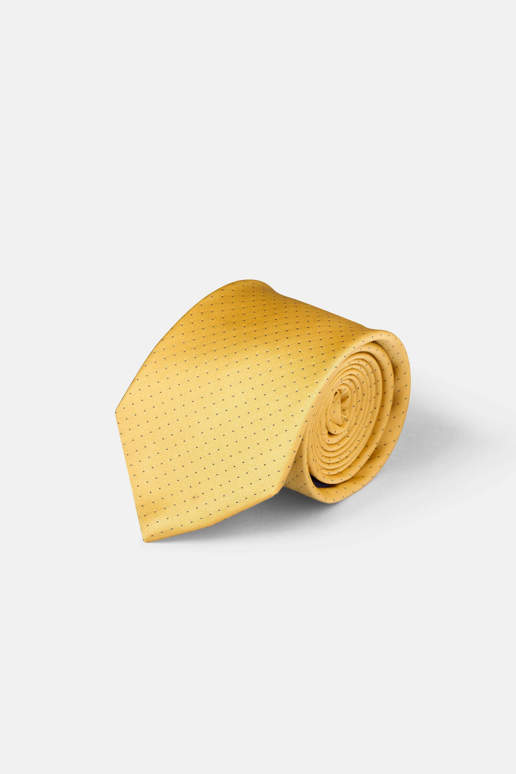 Woven Tie | 100% Silk | Dots Pattern.