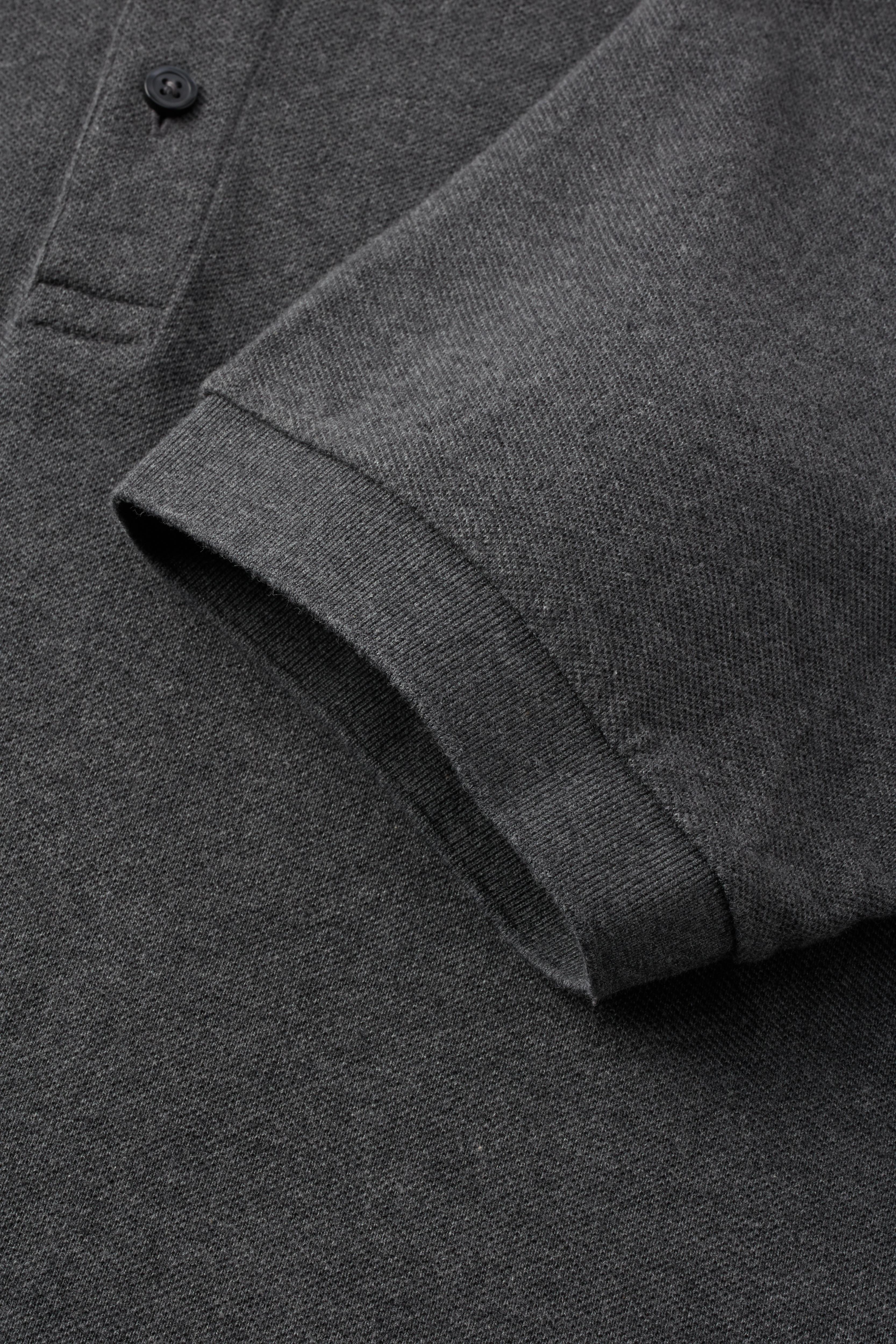 Performance Polo Dark Grey Shirt - Atica Man