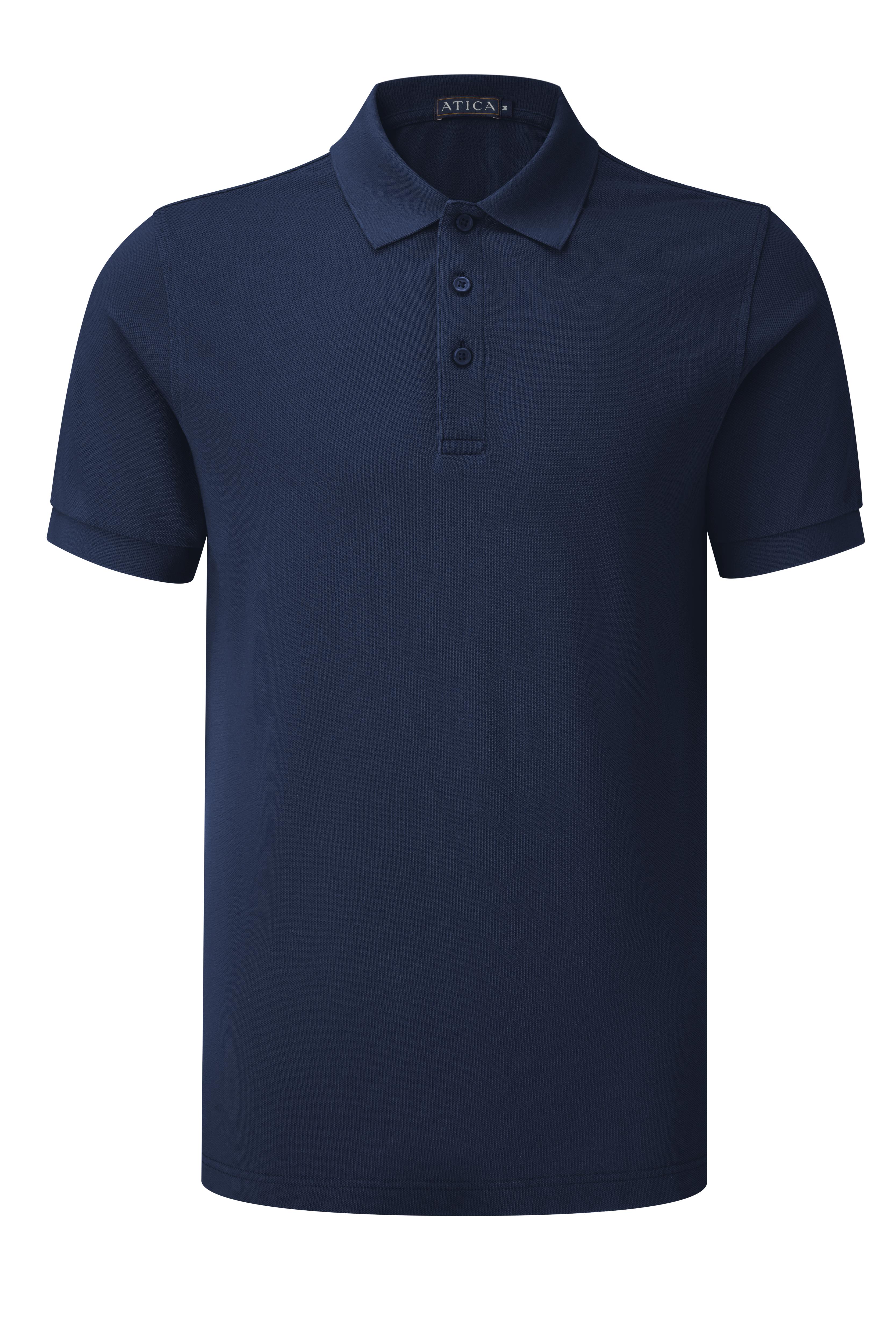 Performance Polo Dark Navy Shirt - Atica Man