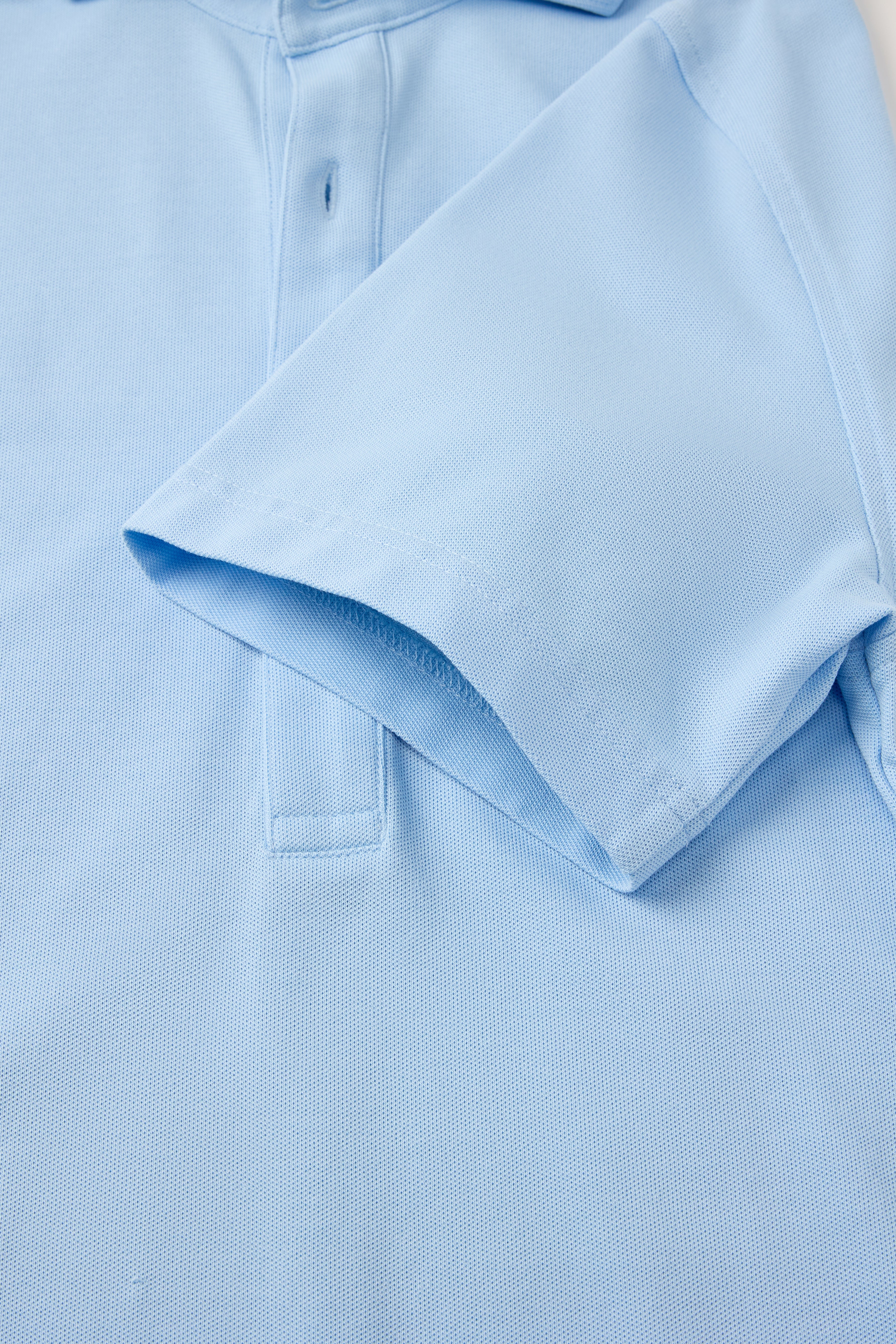 Dress Collar Performance Polo - Sky Blue - Atica Man