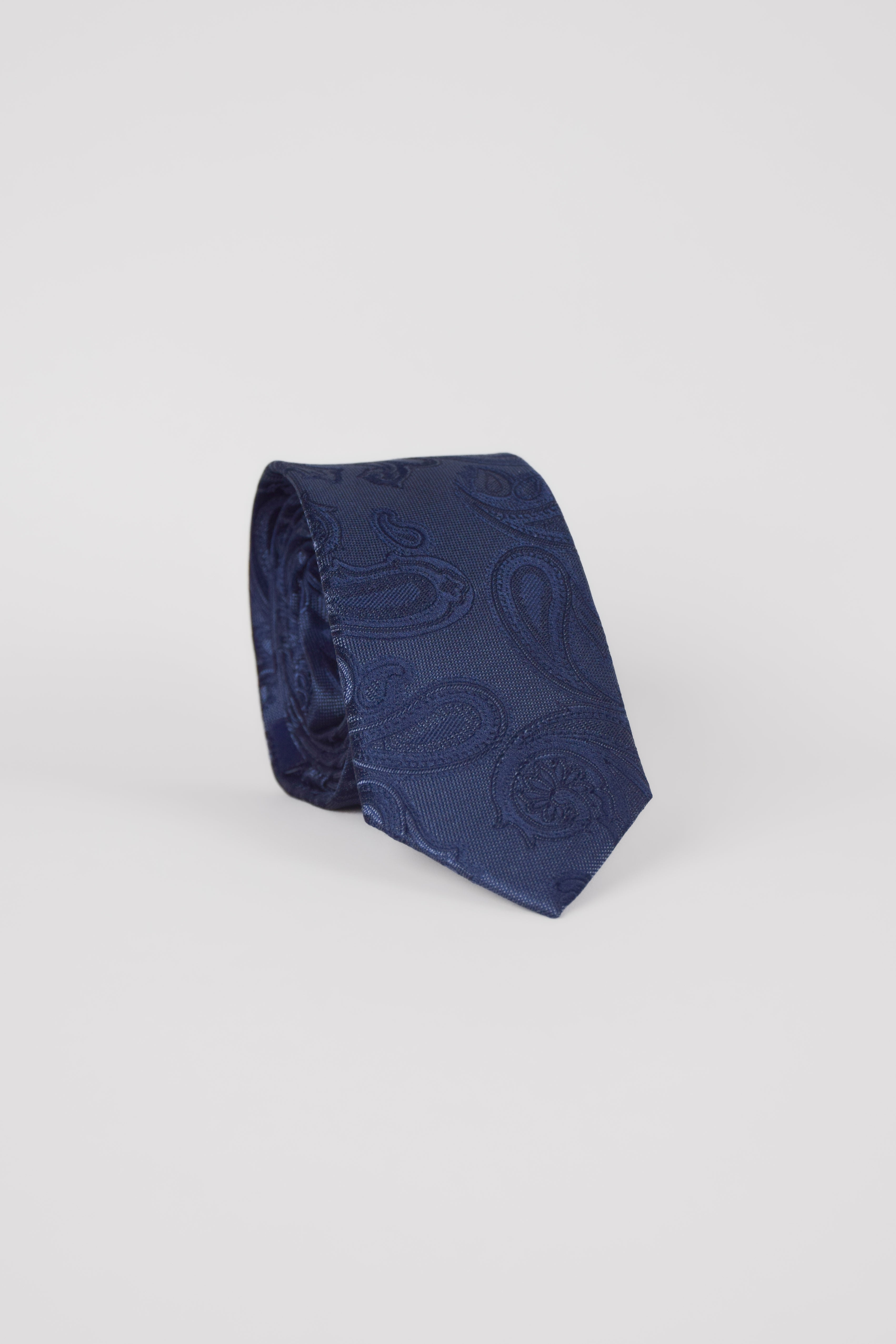 Woven Tie | Pure Silk | Tone-on-Tone Paisley Pattern - Atica Man