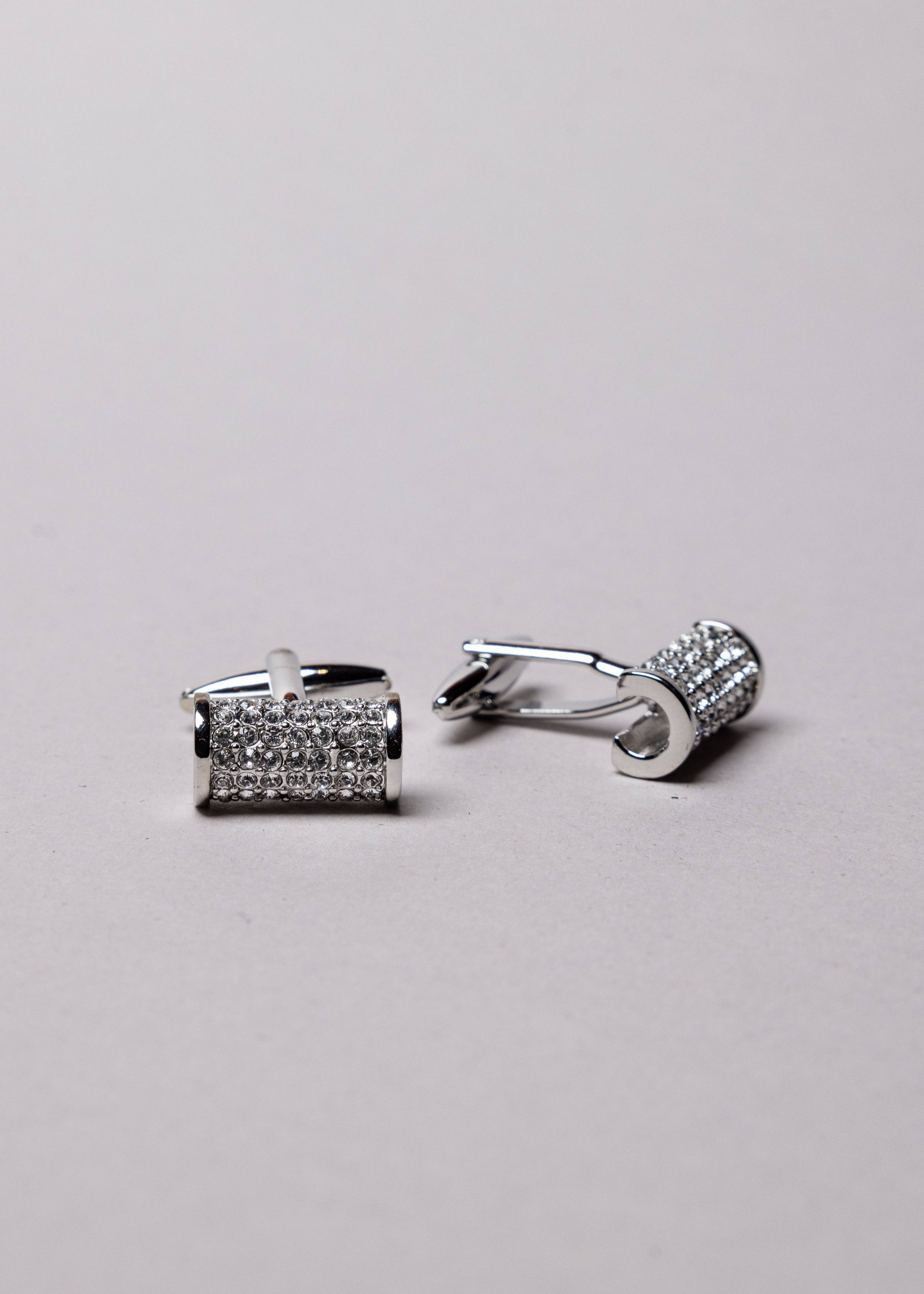 Swarovski Hammerhead Bar Cufflinks - Atica Man