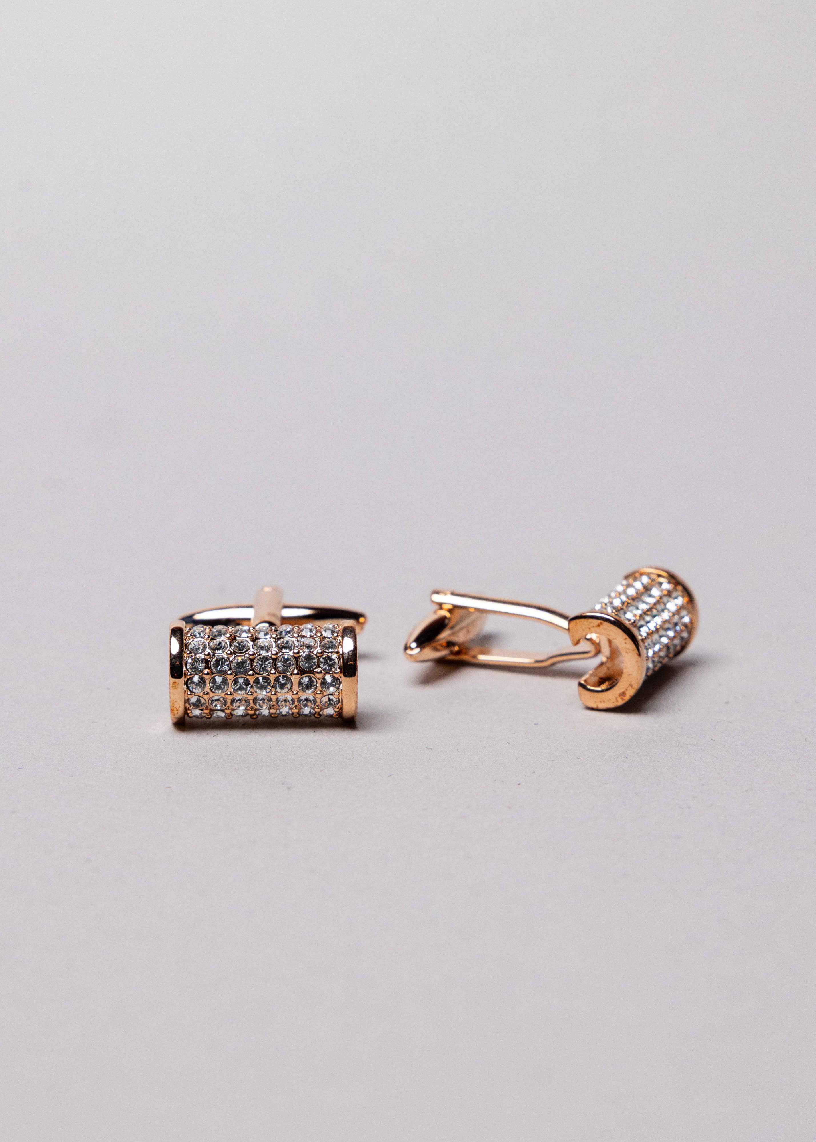 Swarovski Hammerhead Bar Cufflinks - Atica Man