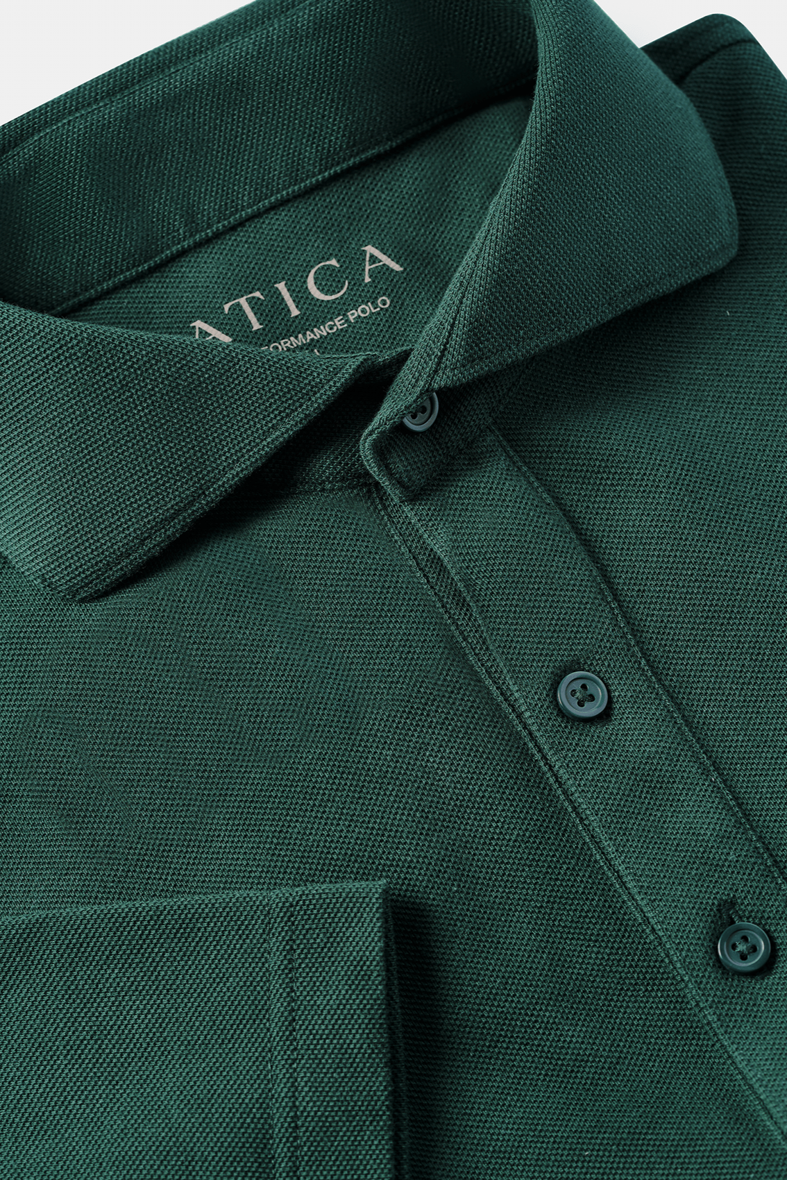 Men's Green Polo Shirt. Made from 100% breathable American Cotton, wrinkle free