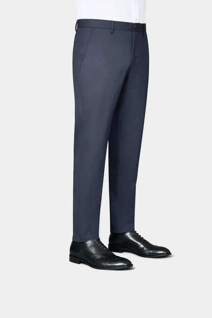 Essential Stretch Navy Pants | Super Slim - Atica Man