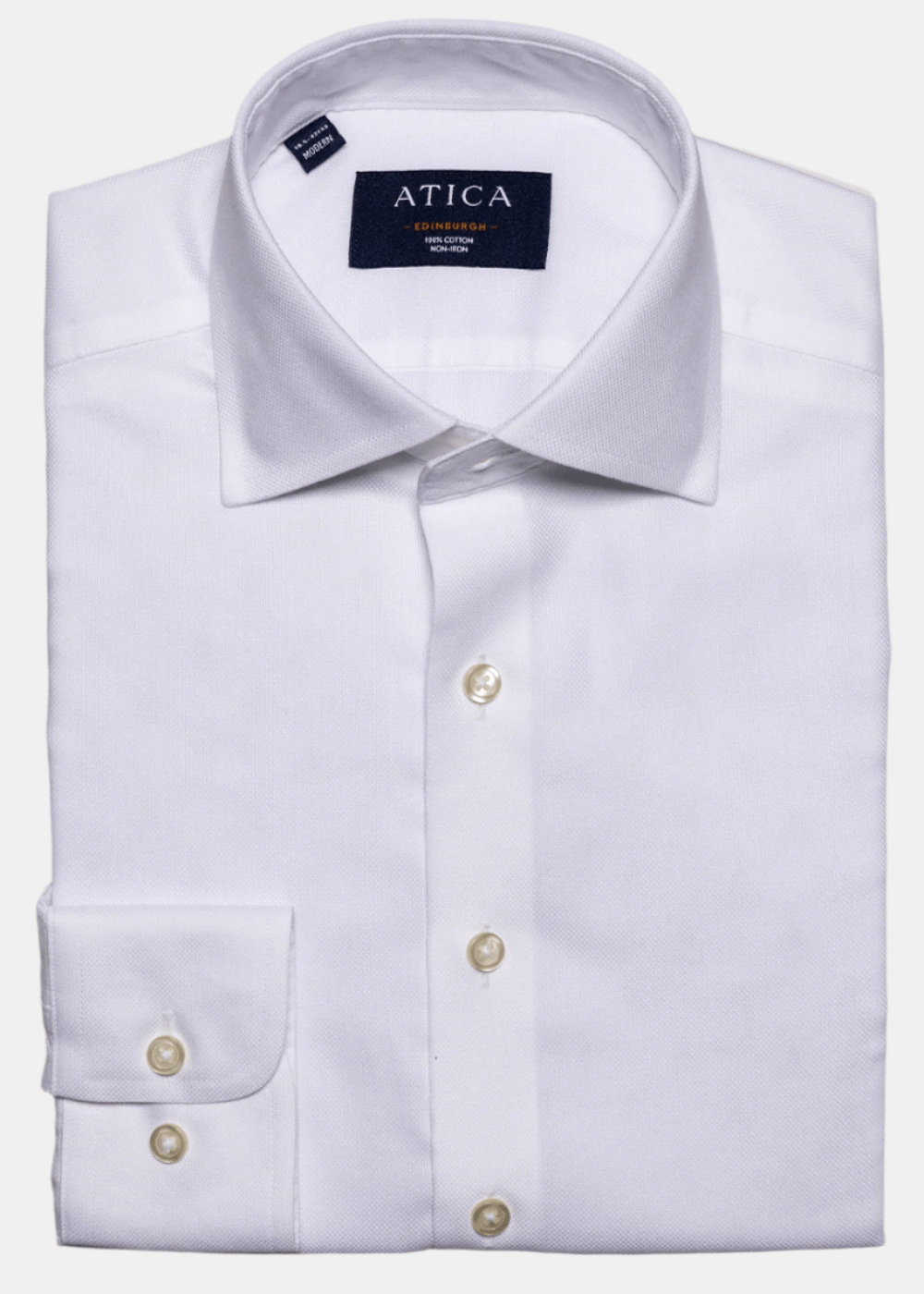 Royal Oxford Shirt - White – Non-Iron, Wrinkle-Resistant, Breathable Cotton