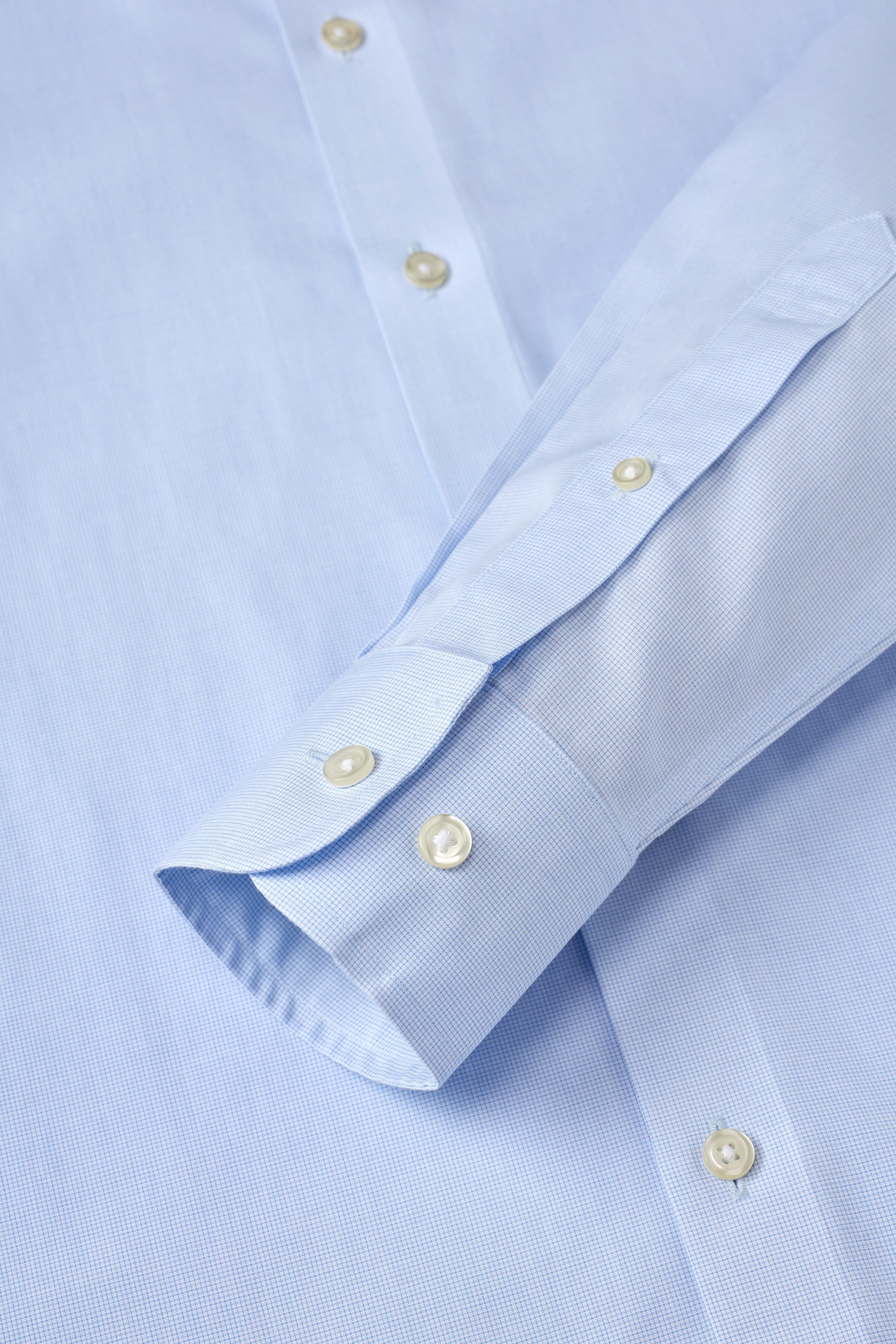 Riviera Light Blue Poplin Shirt - Atica Man