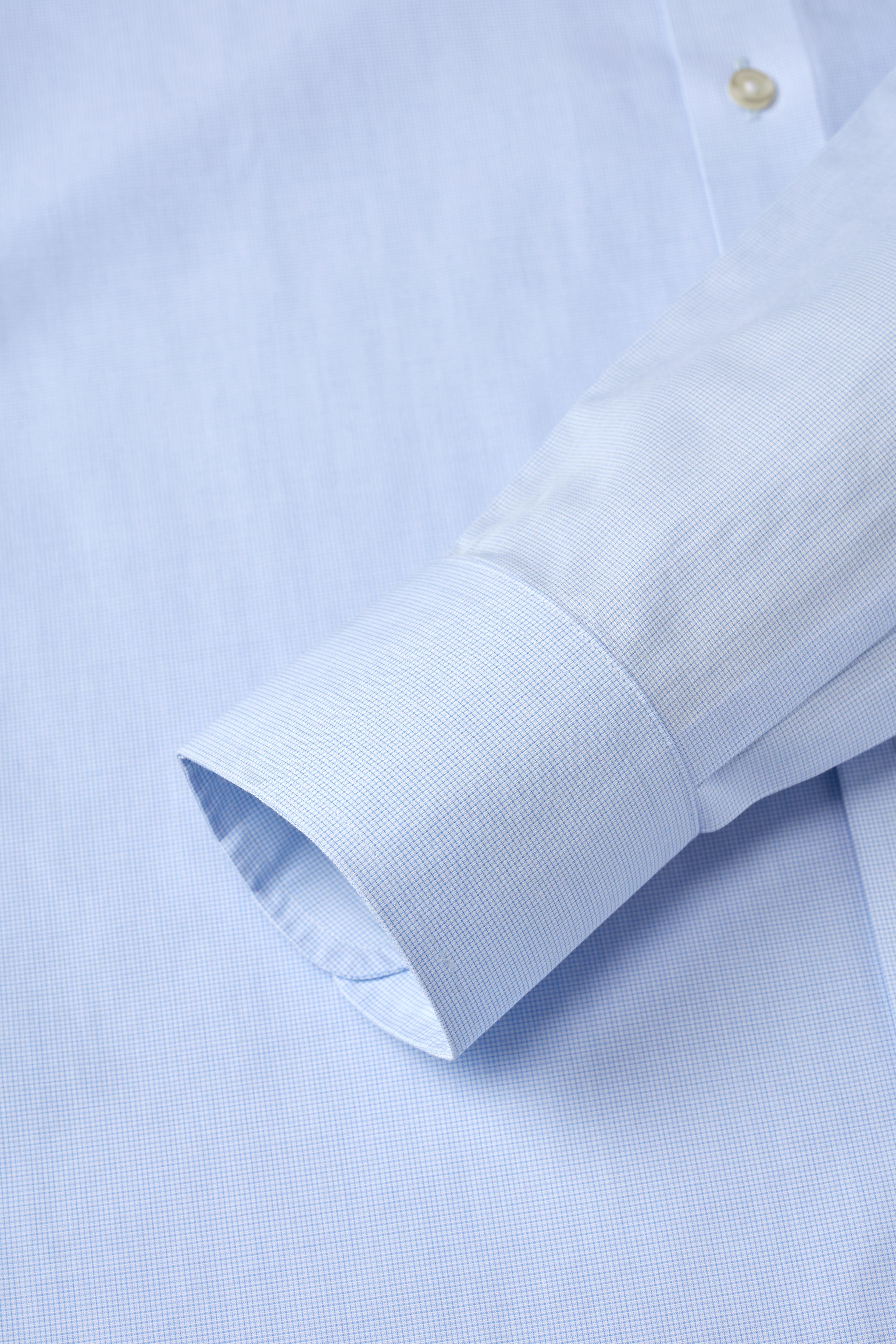 Riviera Light Blue Poplin Shirt - Atica Man