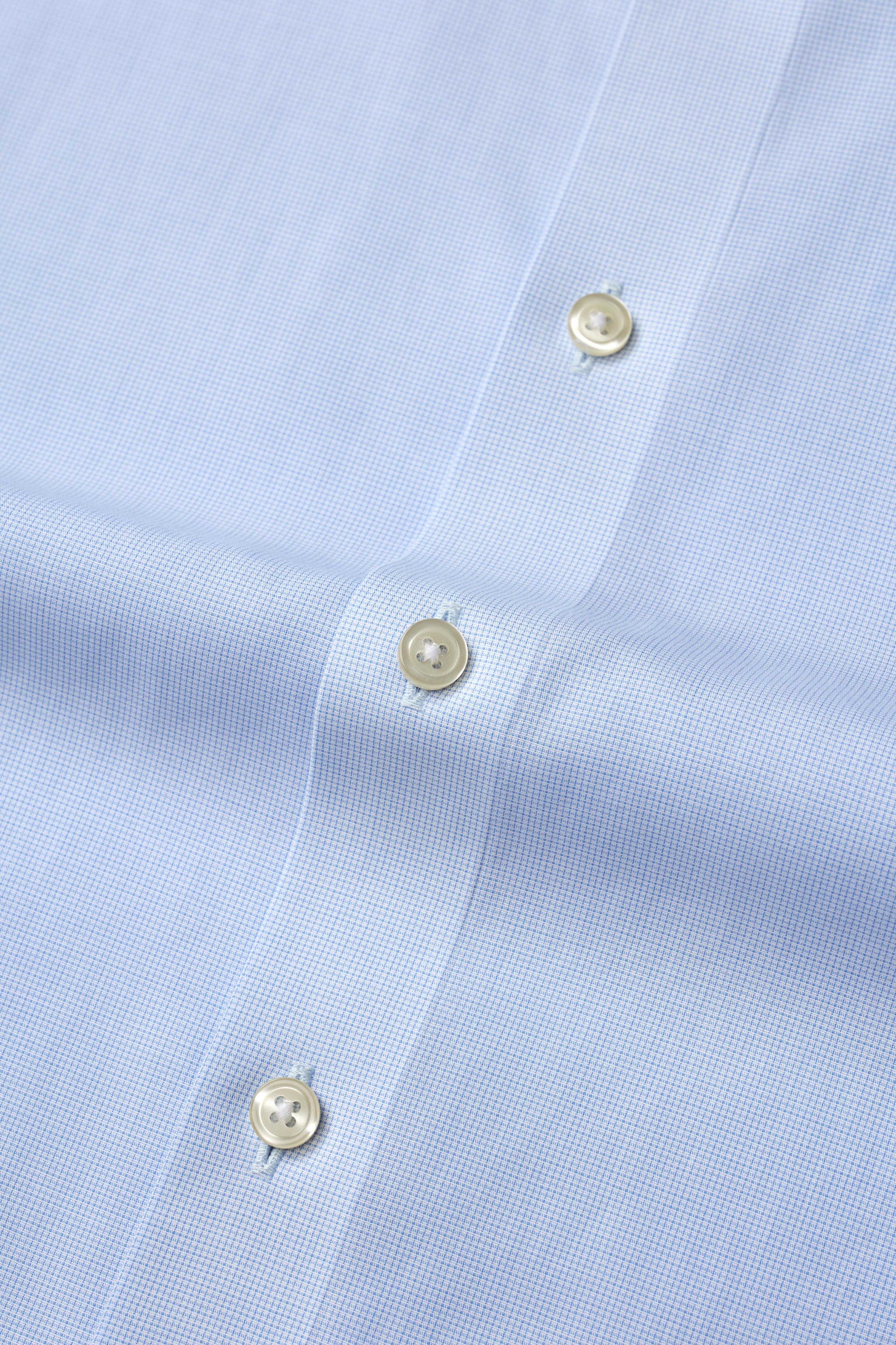 Riviera Light Blue Poplin Shirt - Atica Man