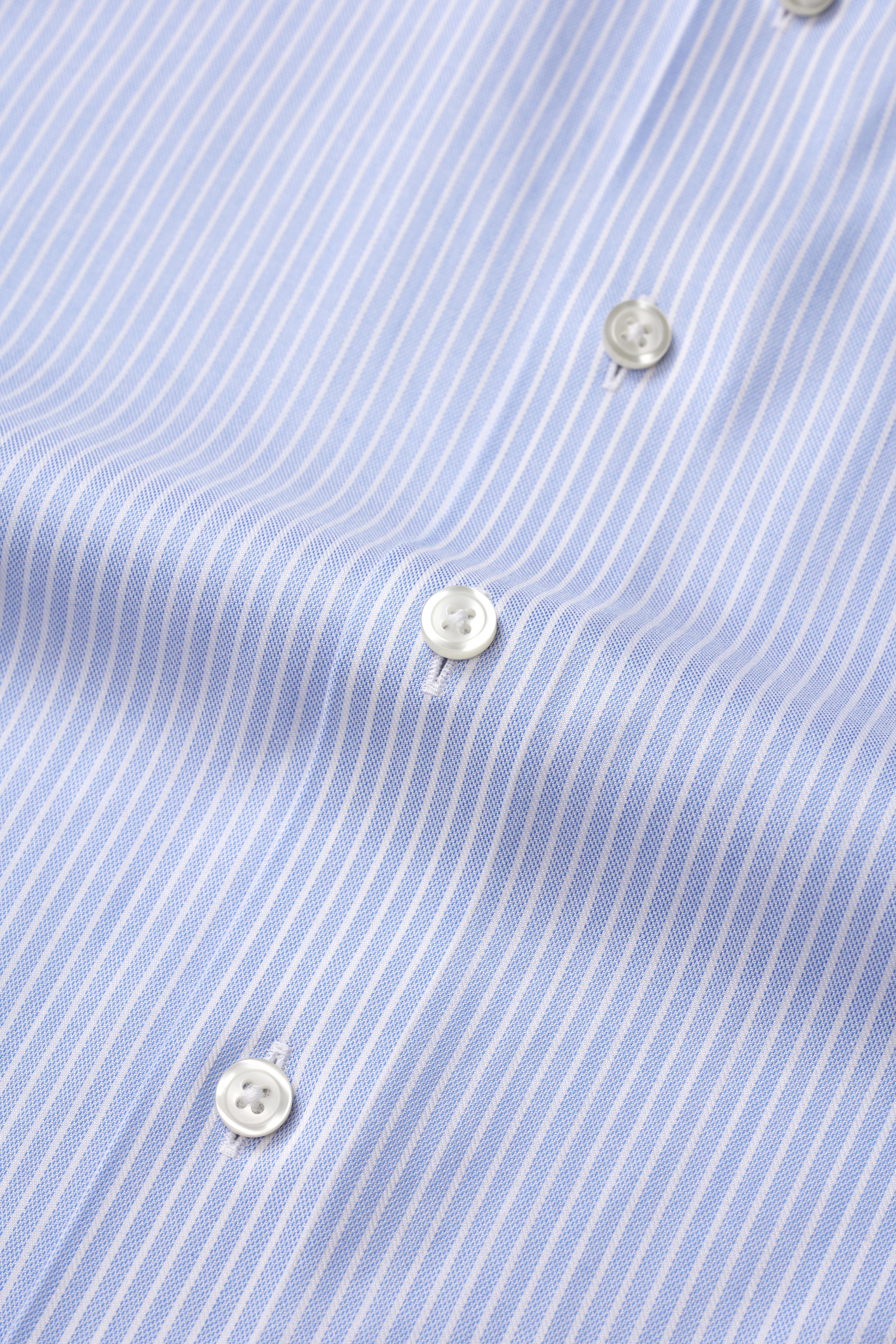 Riviera White Stripe Shirt - Atica Man