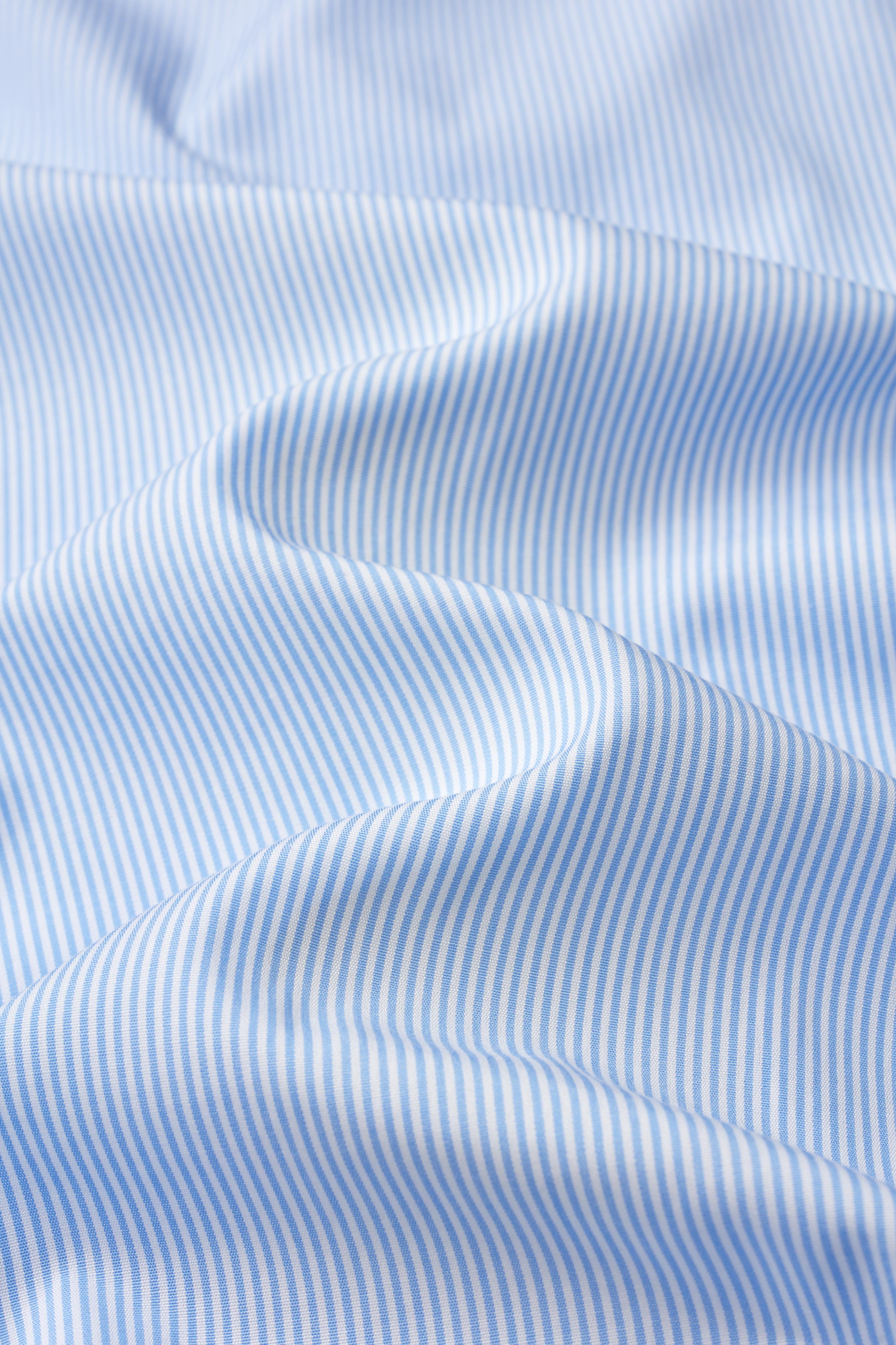 Oxfordshire Light Blue Stripes Shirt - Atica Man