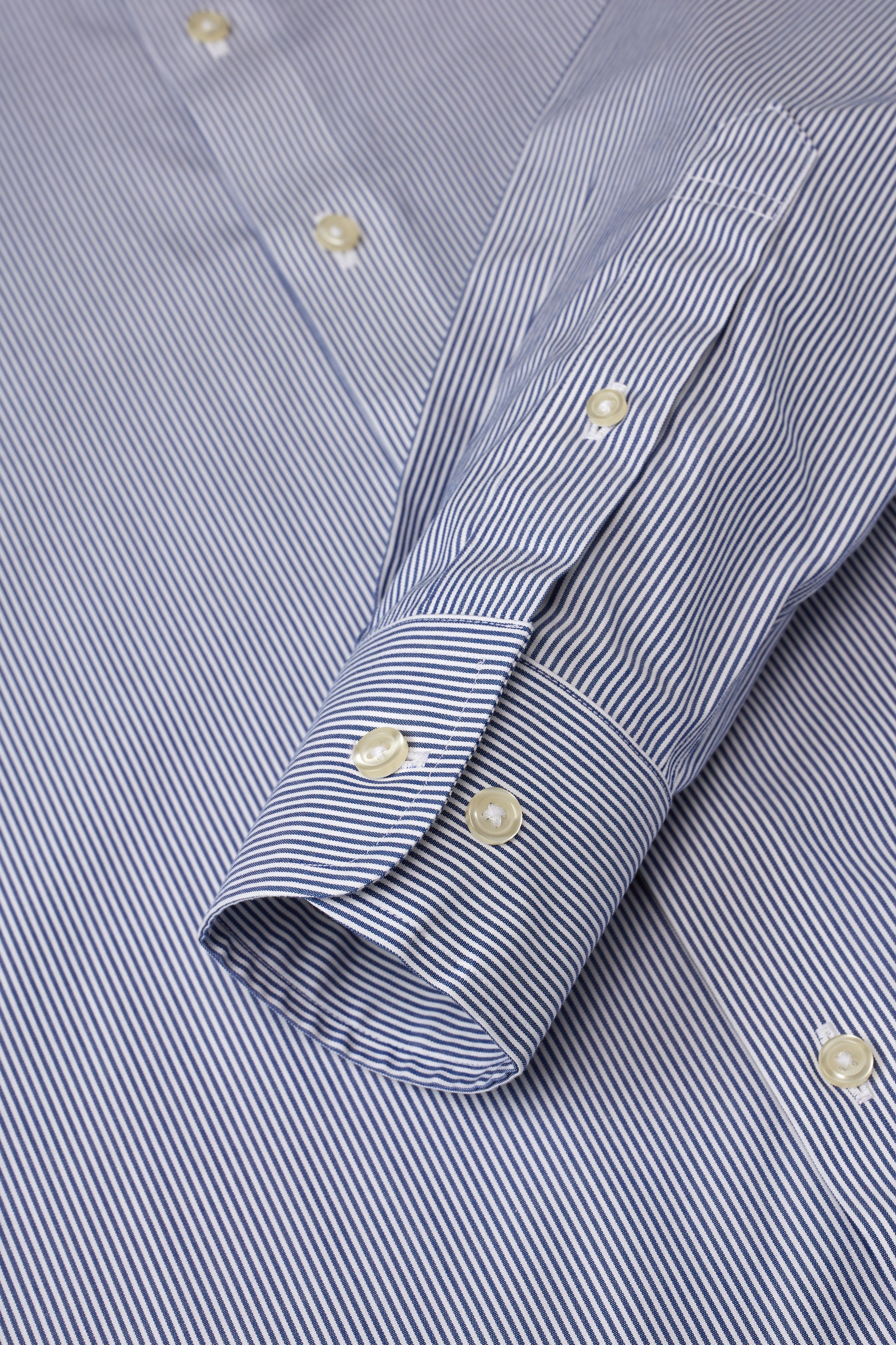 Oxfordshire Navy Stripes Shirt - Atica Man