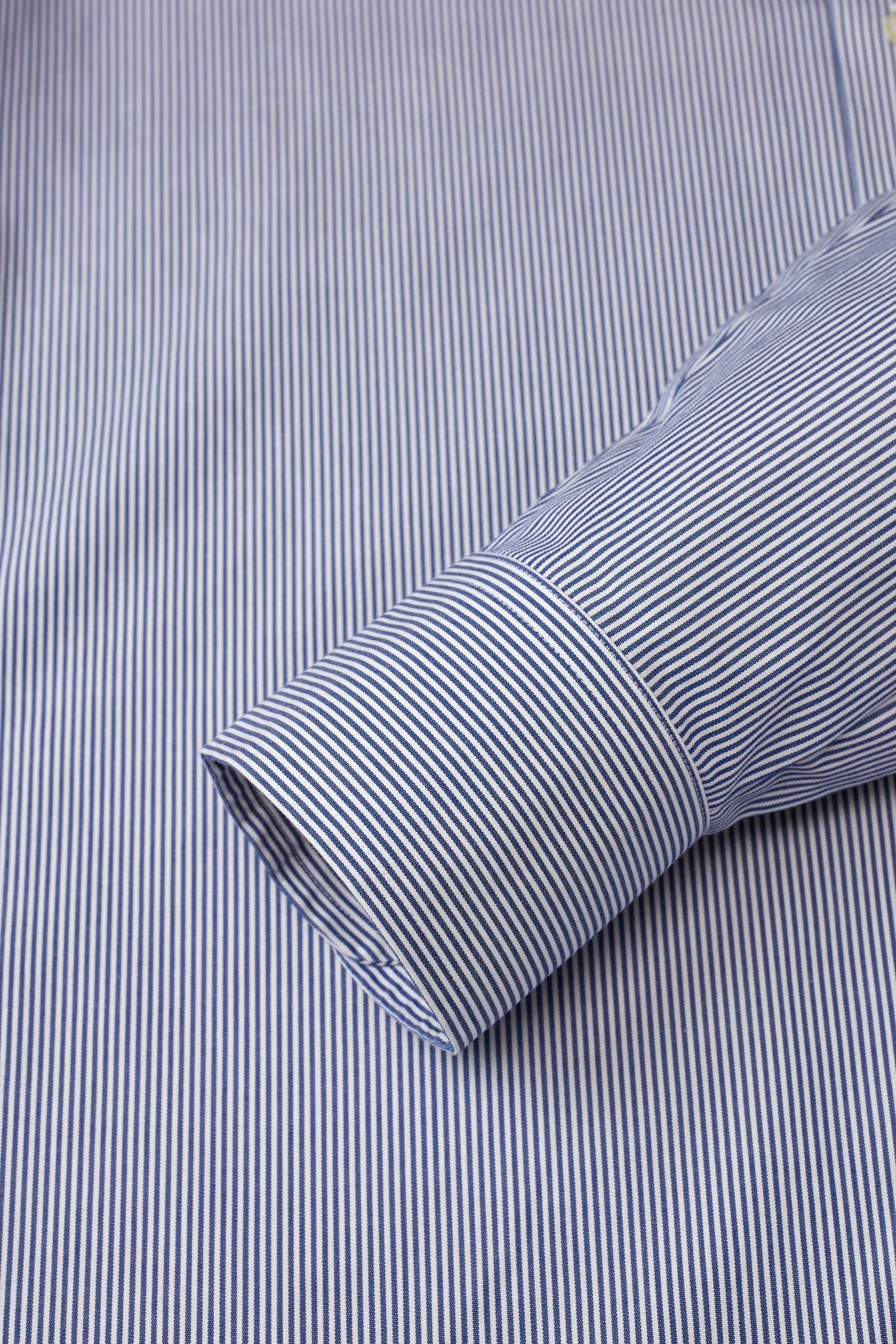 Oxfordshire Navy Stripes Shirt - Atica Man