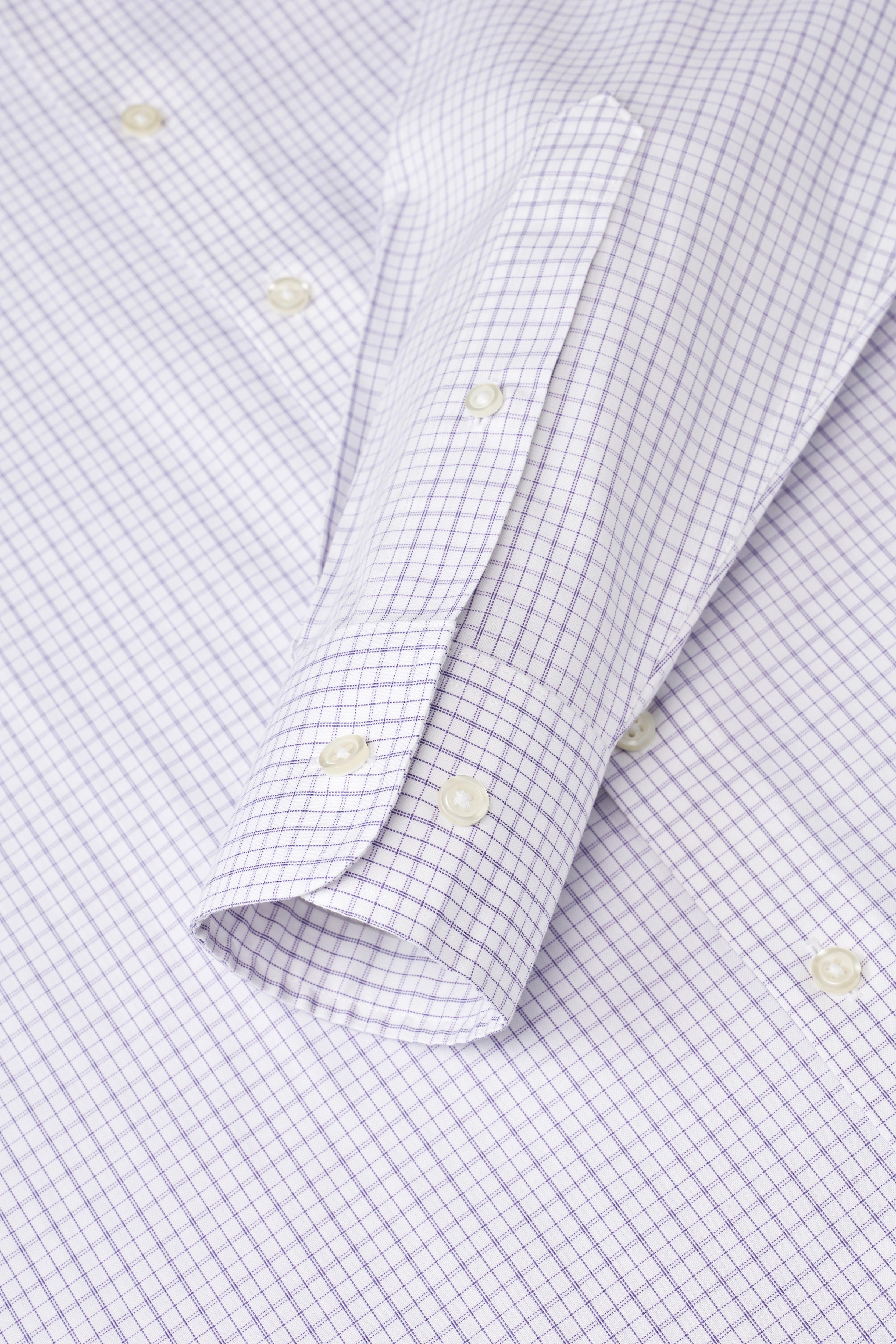 Riviera Classic Stripe Check Shirt - Atica Man