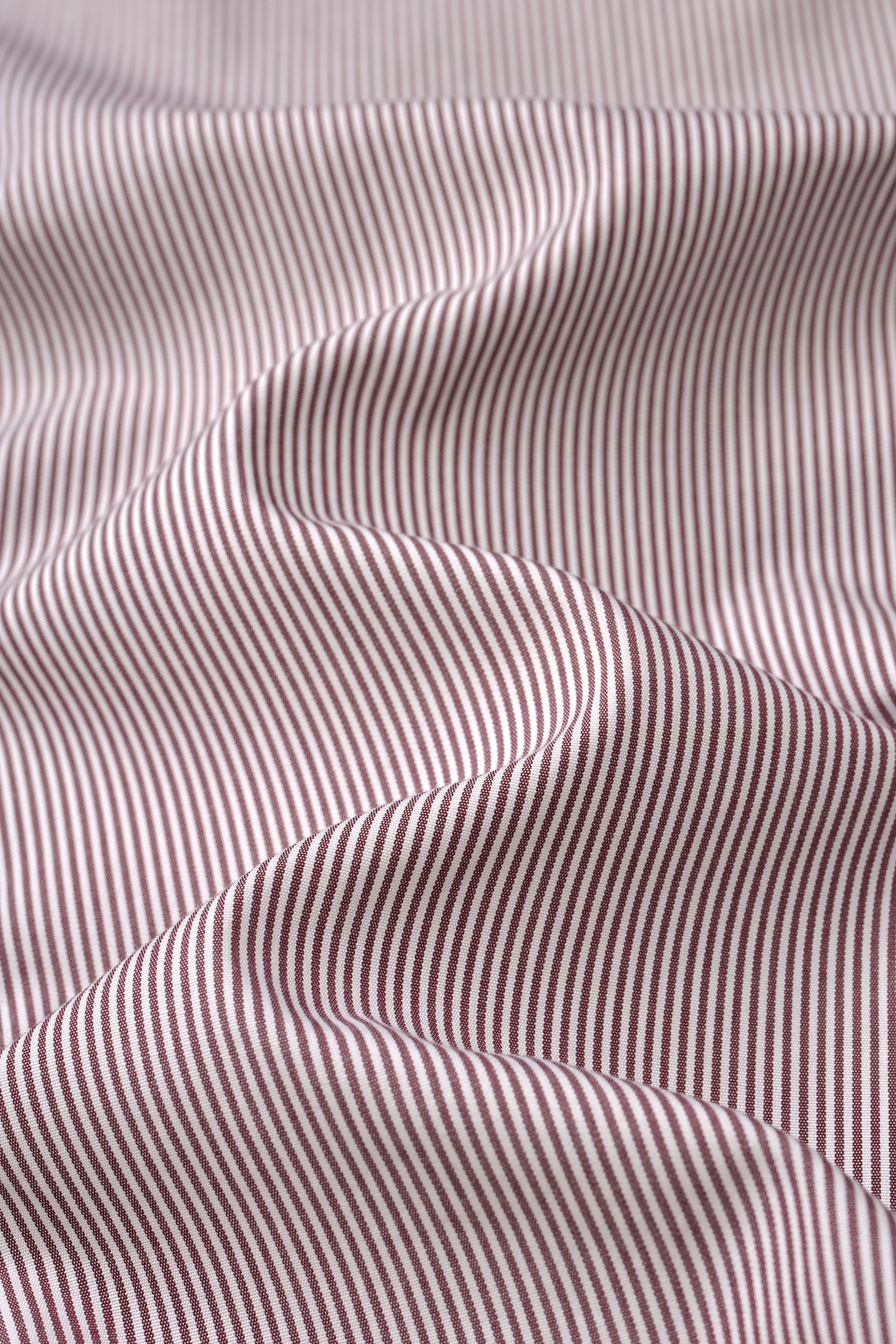 Oxfordshire Wine Stripes Shirt - Atica Man