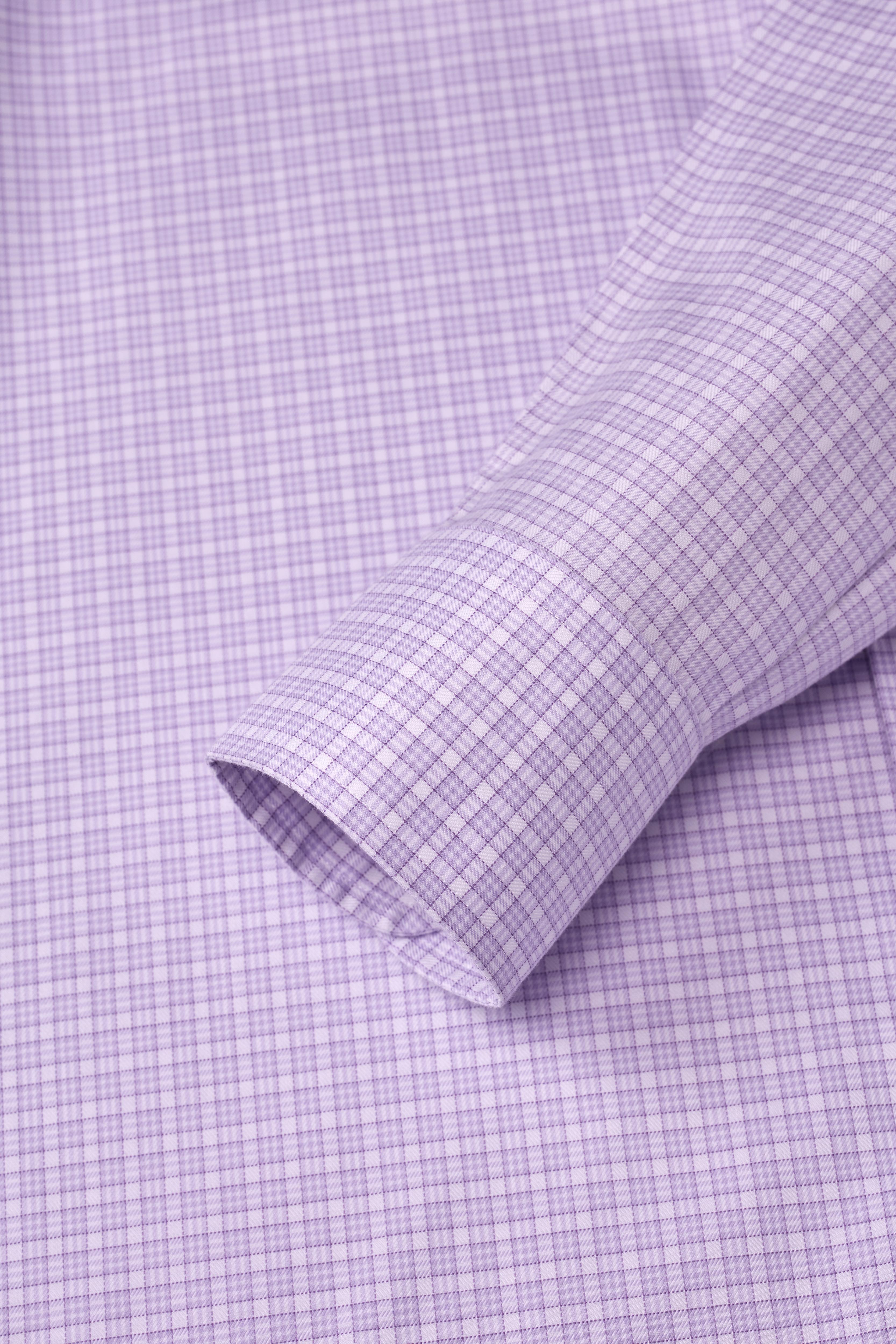 Providence Lavender Check Shirt - Atica Man