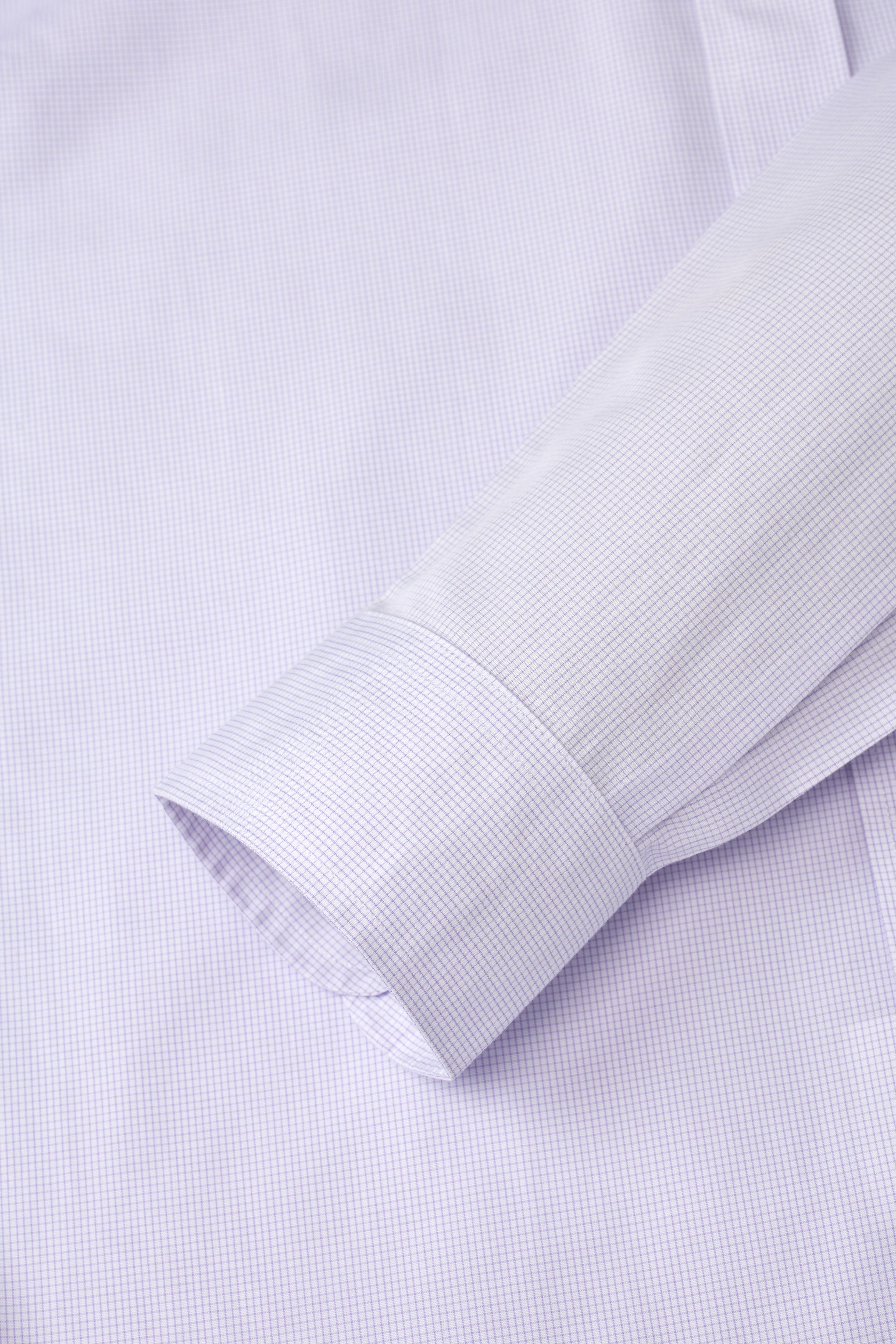 EVERYDAY Lavender Micro Grid Shirt - Atica Man